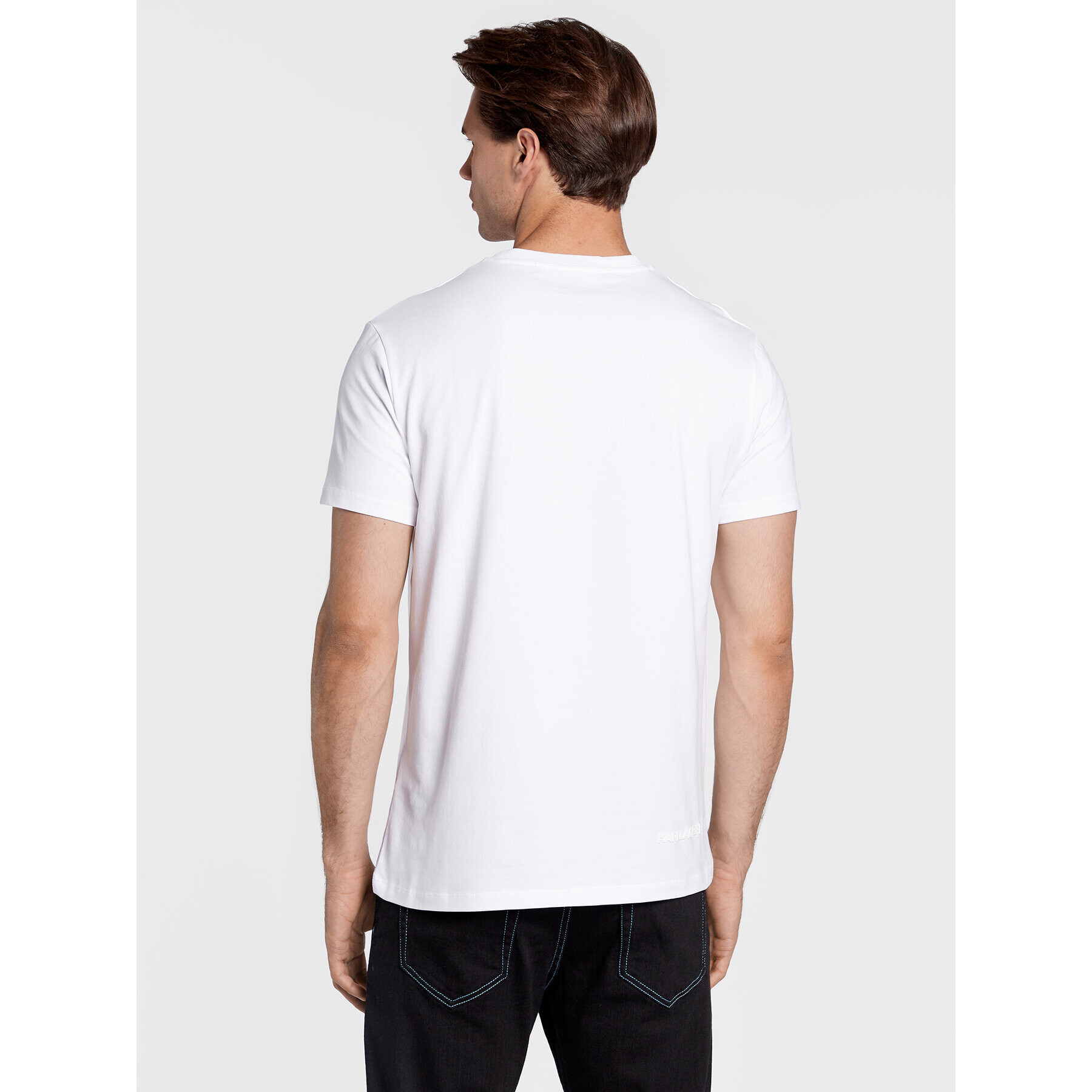 KARL LAGERFELD T-Shirt 755421 524221 Bílá Regular Fit - Pepit.cz