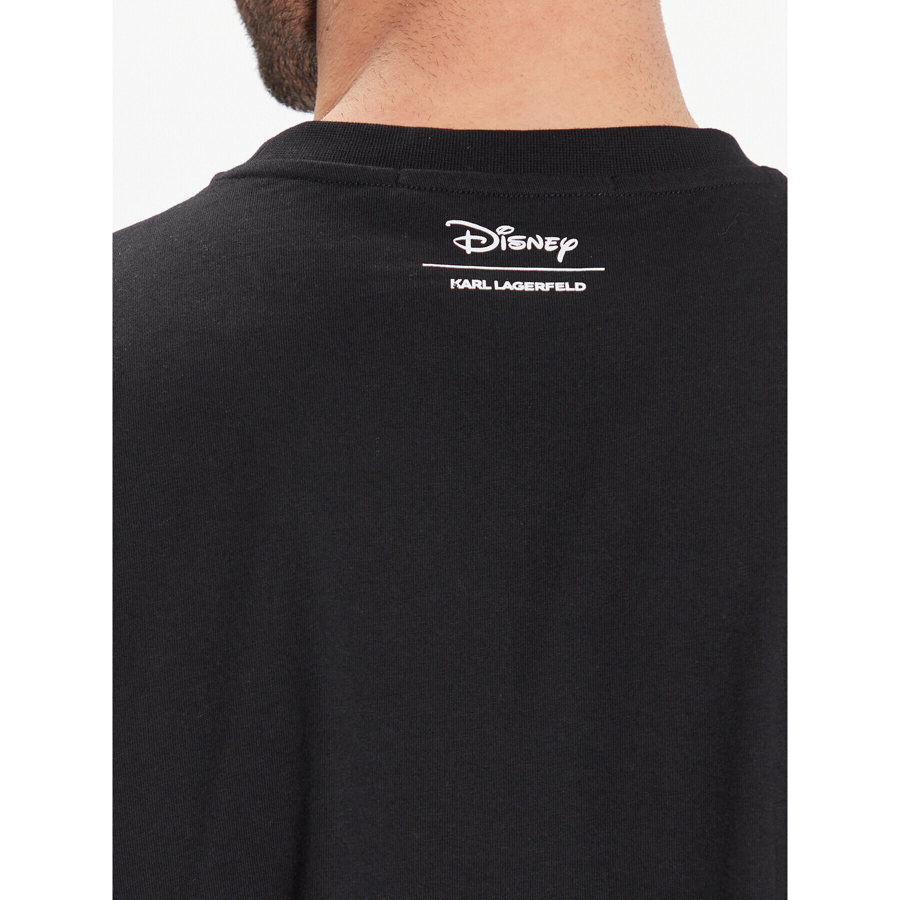 KARL LAGERFELD T-Shirt DISNEY Pocket Logo 755098 532270 Černá Regular Fit - Pepit.cz