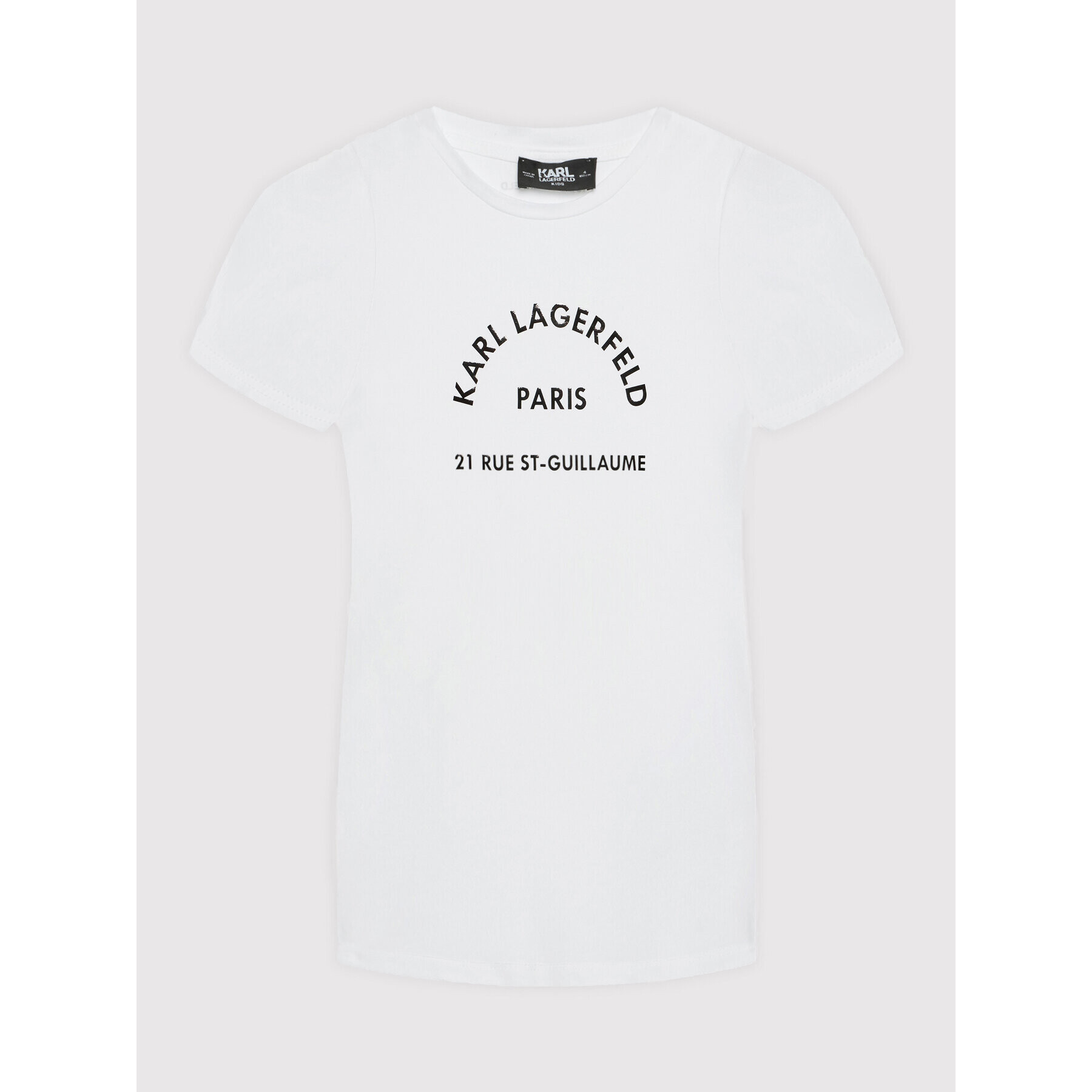 KARL LAGERFELD T-Shirt Z15351 M Bílá Regular Fit - Pepit.cz