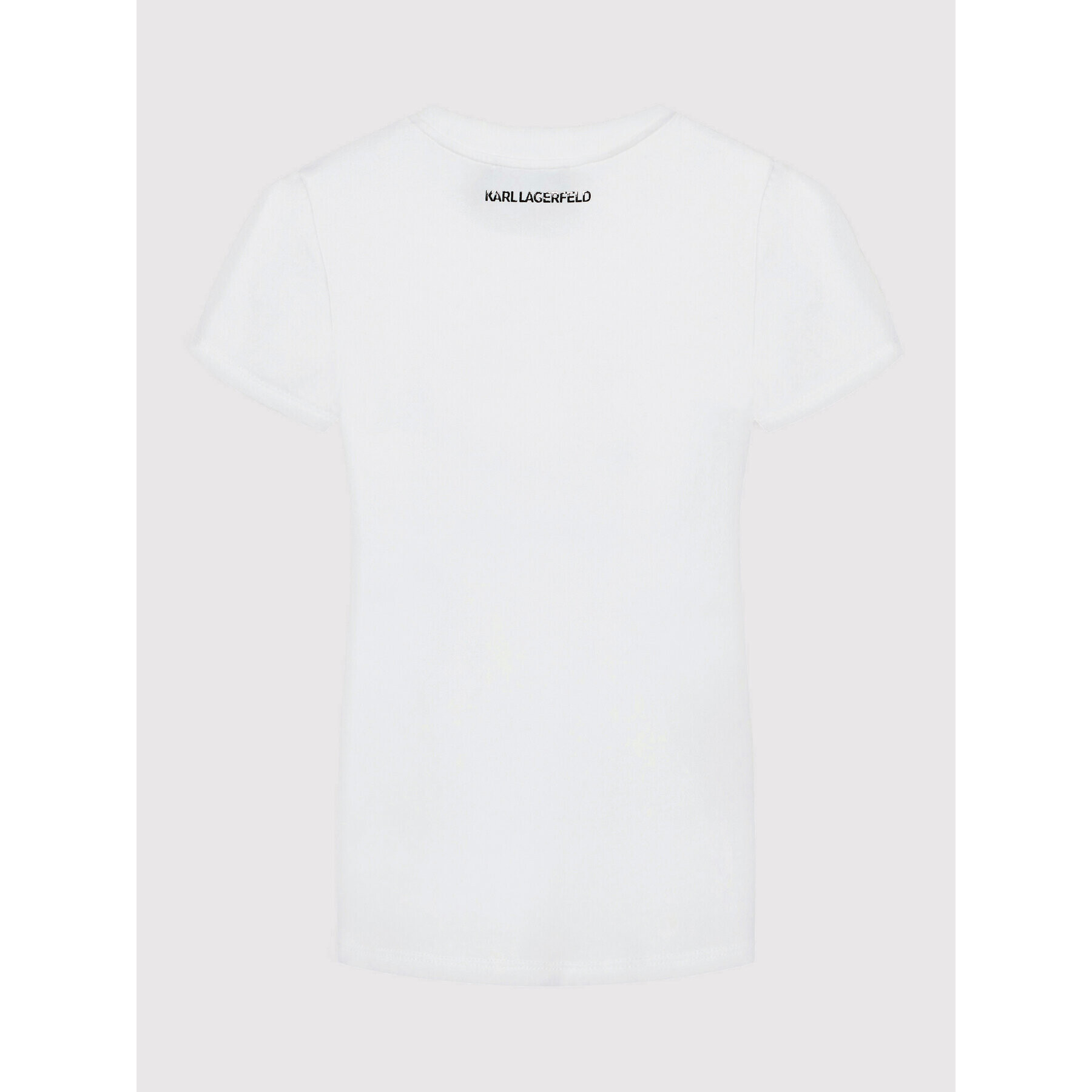 KARL LAGERFELD T-Shirt Z15351 M Bílá Regular Fit - Pepit.cz