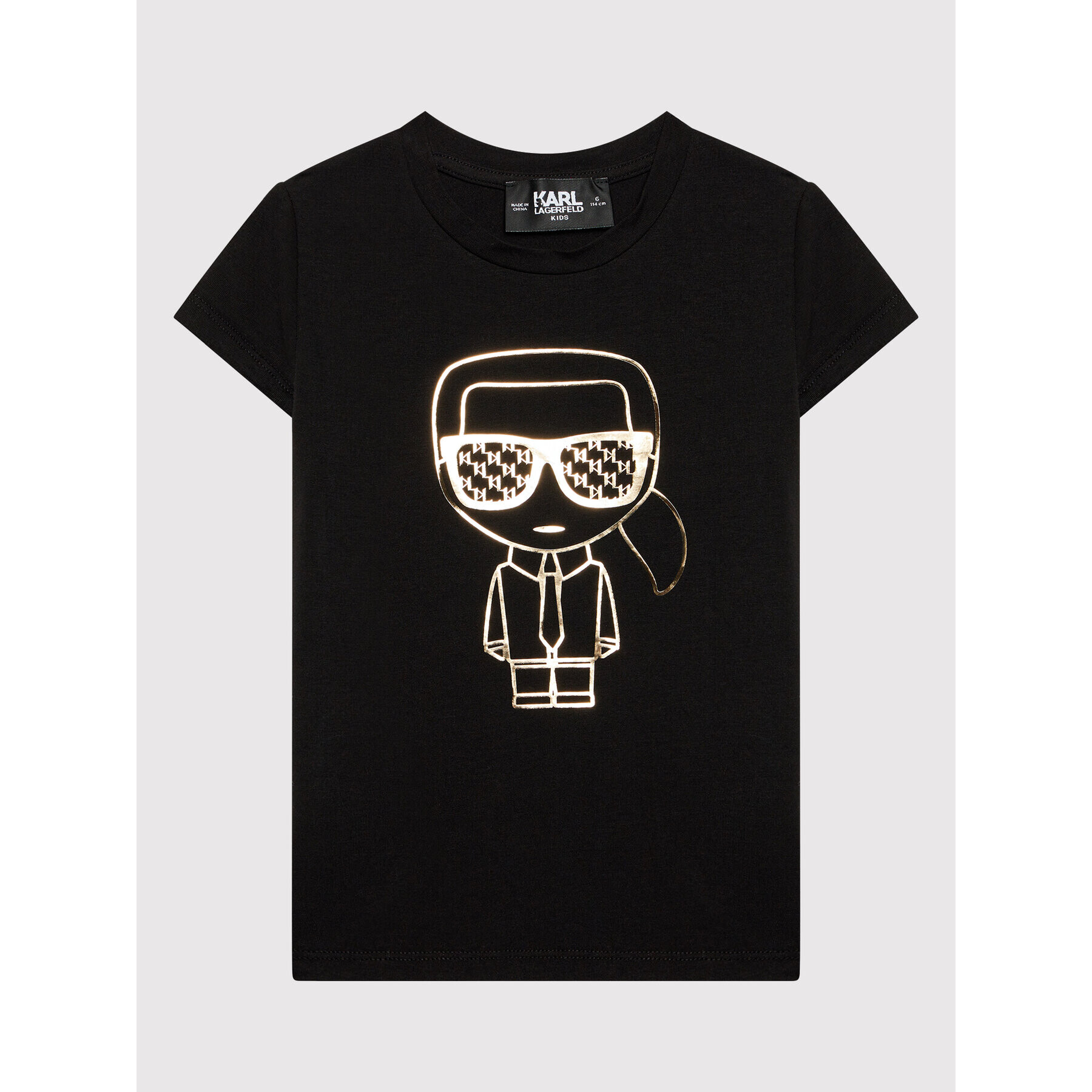 KARL LAGERFELD T-Shirt Z15359 S Černá Regular Fit - Pepit.cz