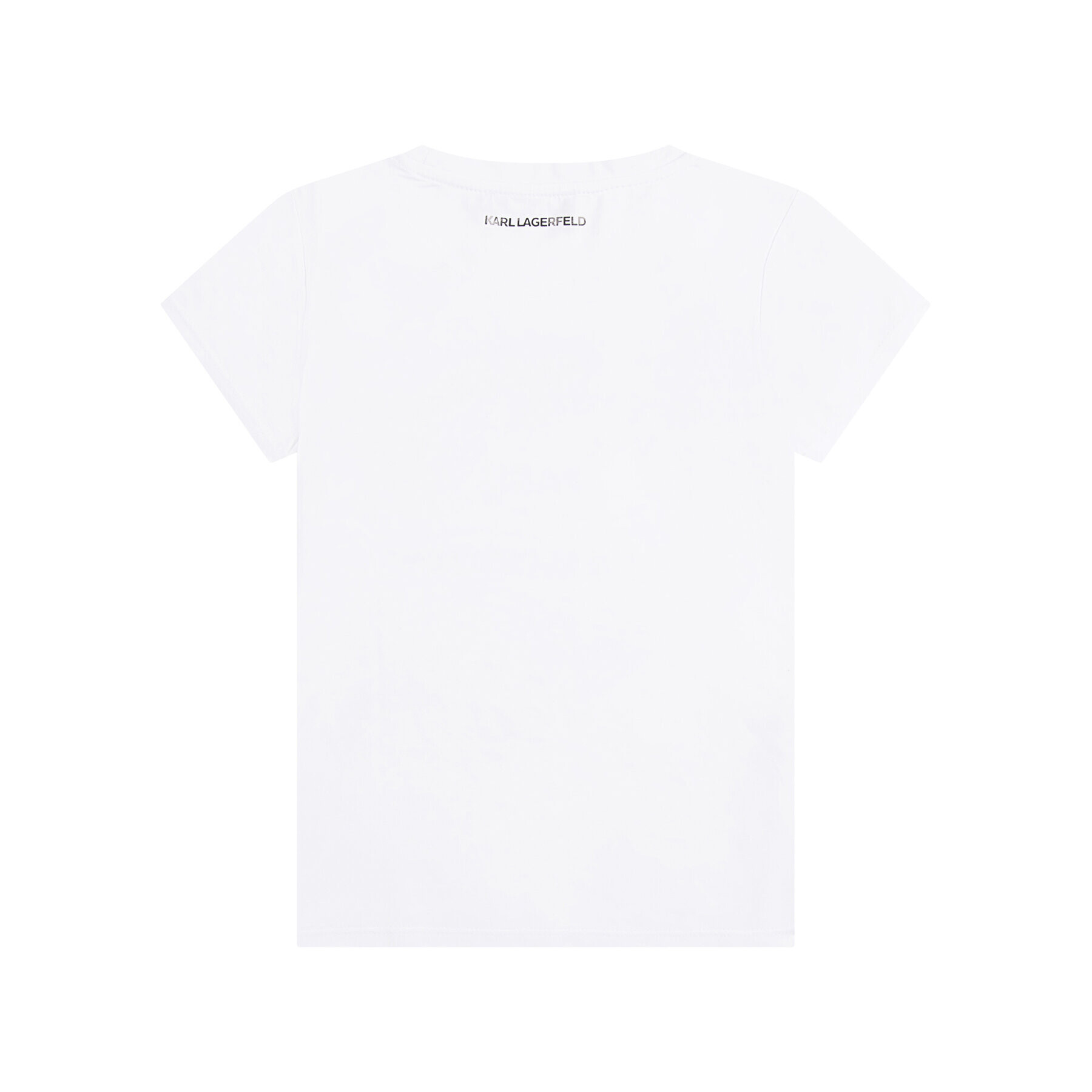 KARL LAGERFELD T-Shirt Z15380 D Bílá Regular Fit - Pepit.cz