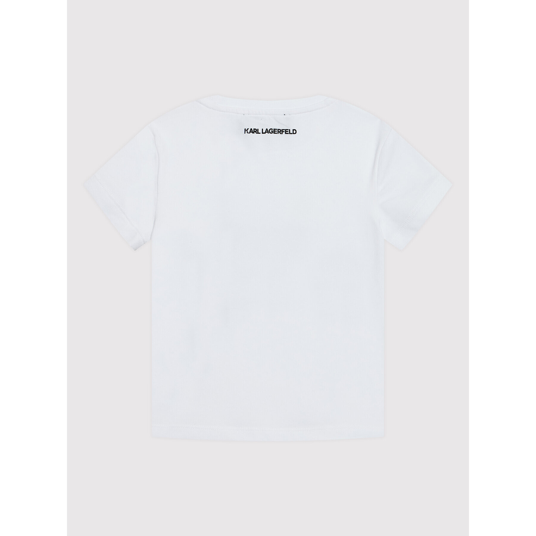 KARL LAGERFELD T-Shirt Z15383 M Bílá Regular Fit - Pepit.cz