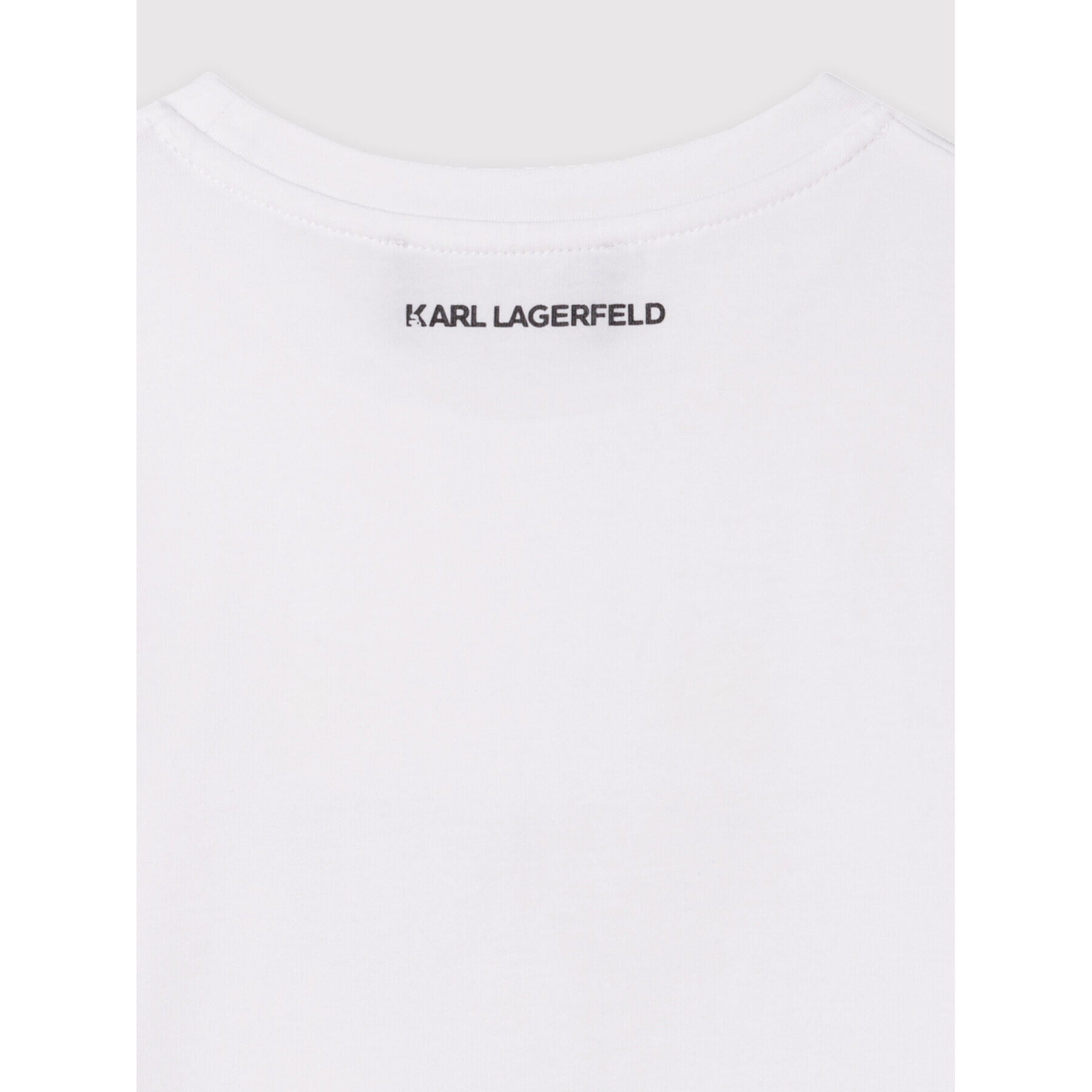 KARL LAGERFELD T-Shirt Z15383 M Bílá Regular Fit - Pepit.cz