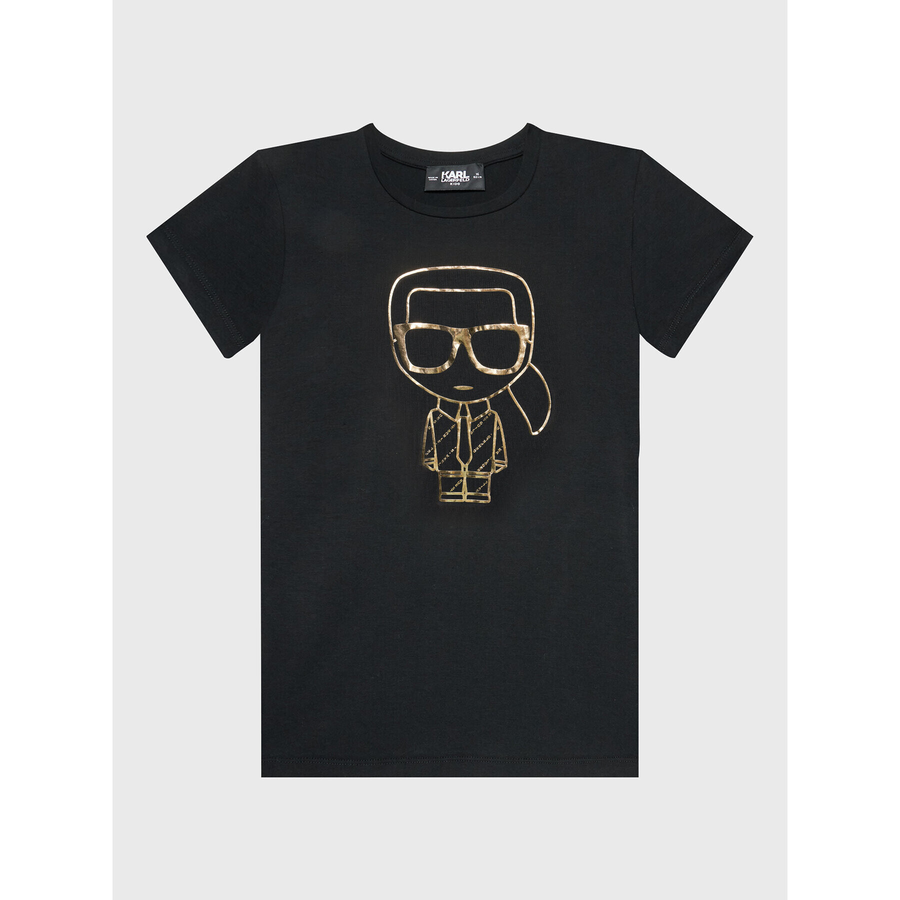 KARL LAGERFELD T-Shirt Z15386 D Černá Regular Fit - Pepit.cz