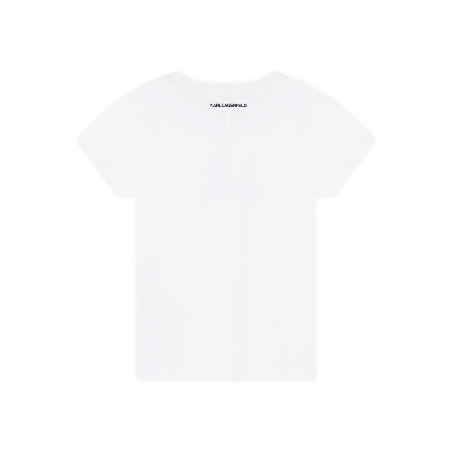 KARL LAGERFELD T-Shirt Z15416 S Bílá Regular Fit - Pepit.cz