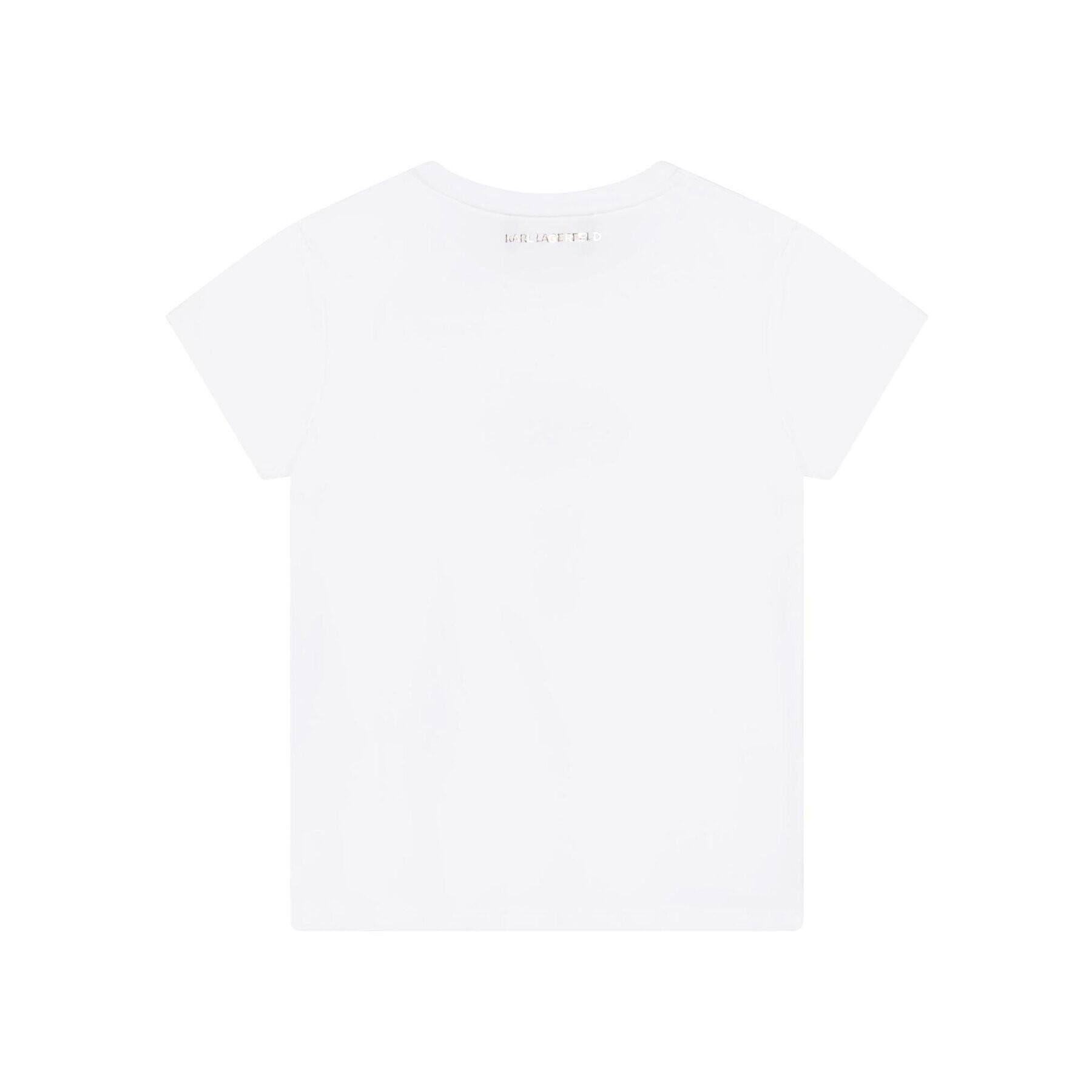 KARL LAGERFELD T-Shirt Z15417 D Bílá Regular Fit - Pepit.cz