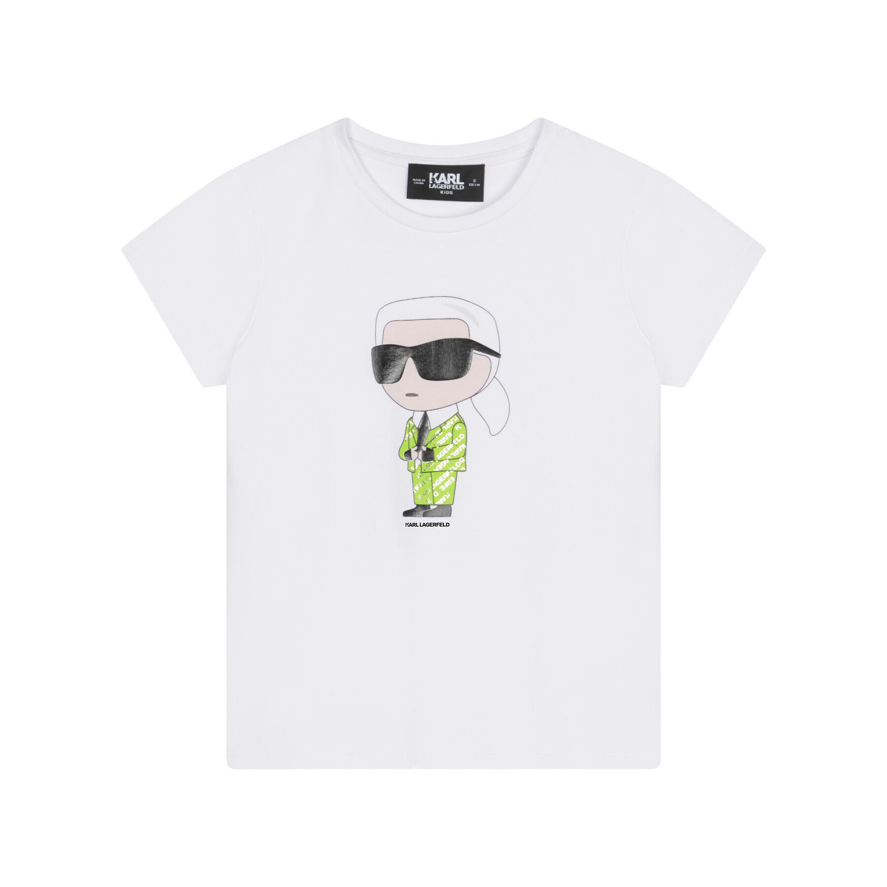 KARL LAGERFELD T-Shirt Z15417 S Bílá Regular Fit - Pepit.cz