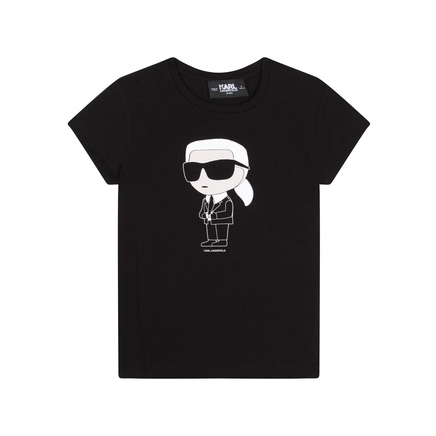 KARL LAGERFELD T-Shirt Z15418 D Černá Regular Fit - Pepit.cz