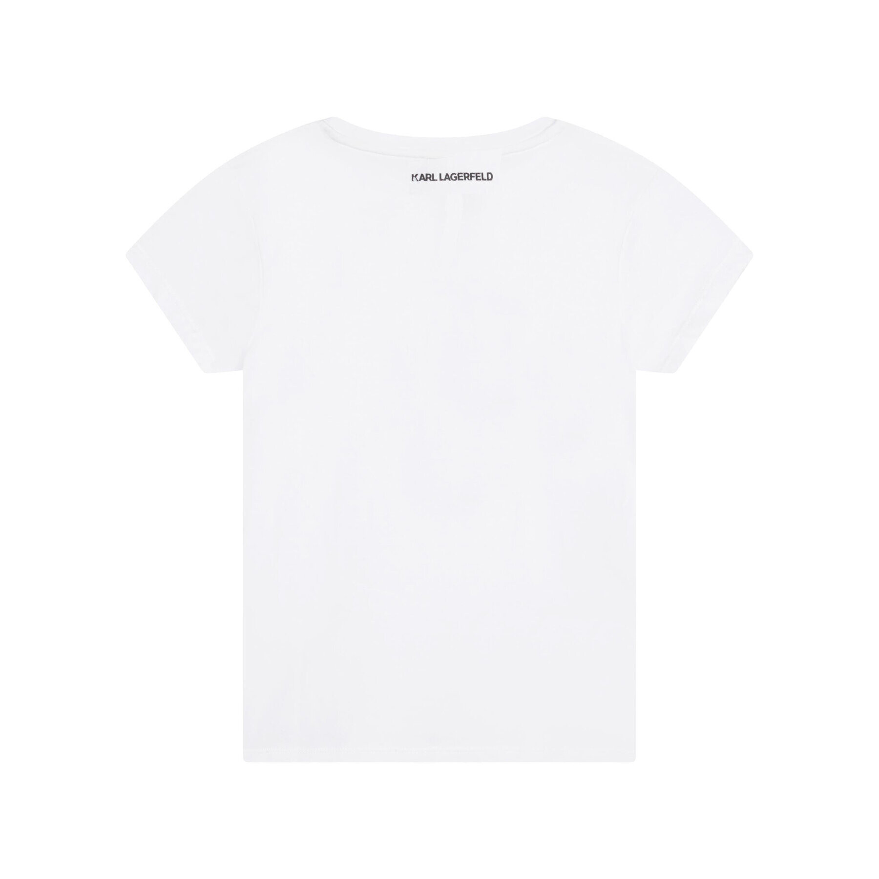 KARL LAGERFELD T-Shirt Z15418 M Bílá Regular Fit - Pepit.cz