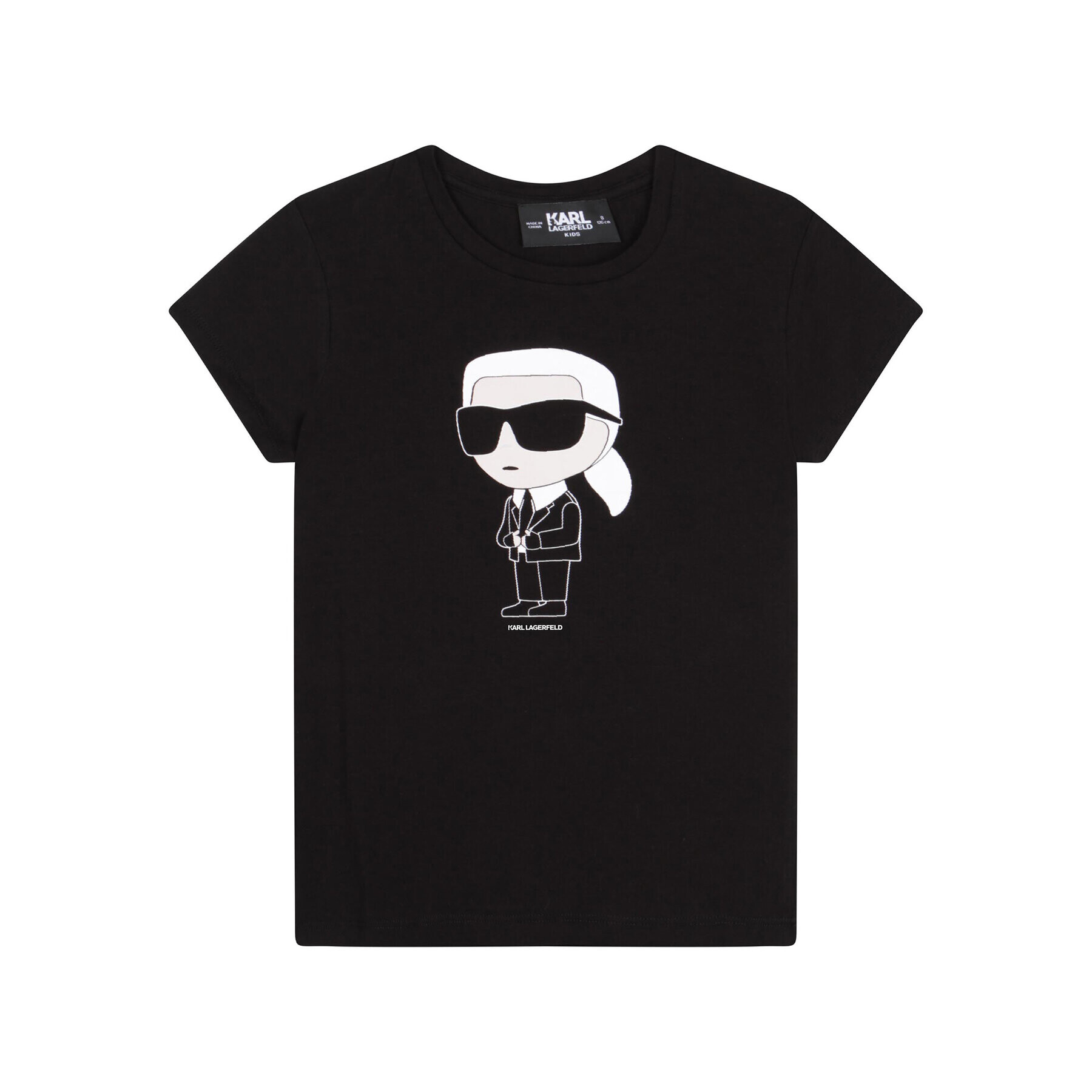 KARL LAGERFELD T-Shirt Z15418 S Černá Regular Fit - Pepit.cz