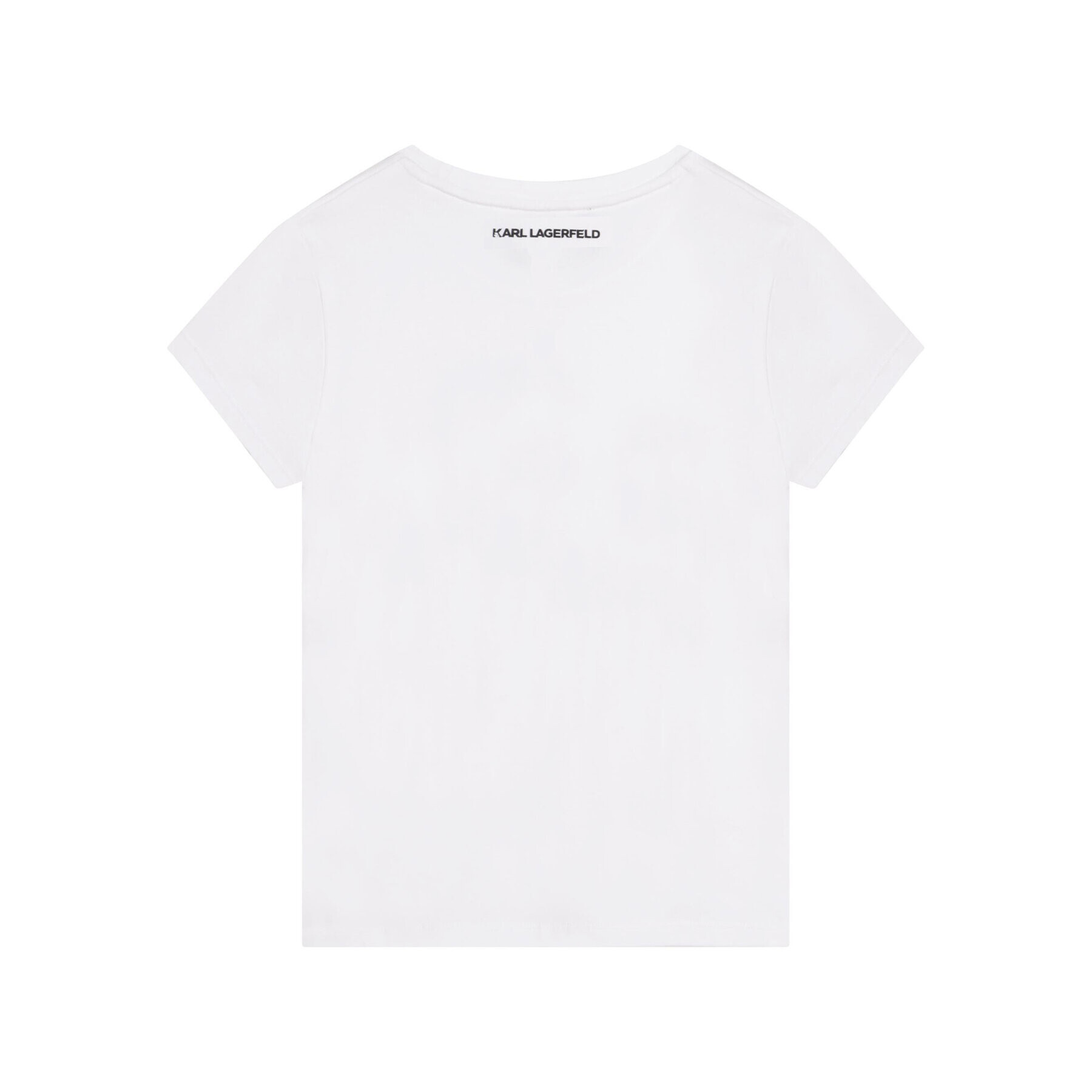 KARL LAGERFELD T-Shirt Z15420 M Bílá Regular Fit - Pepit.cz