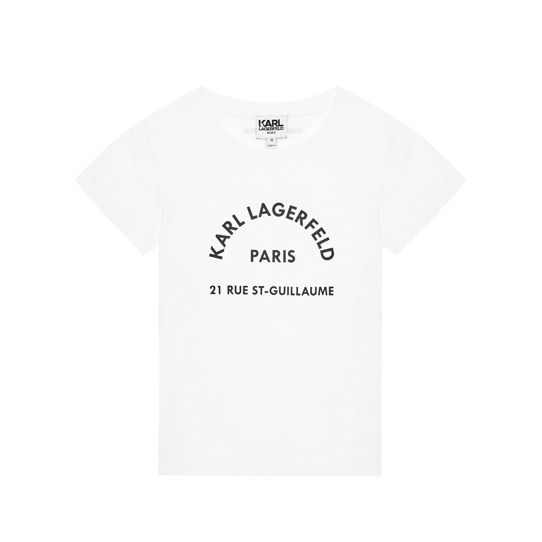 KARL LAGERFELD T-Shirt Z15M59 S Bílá Regular Fit - Pepit.cz