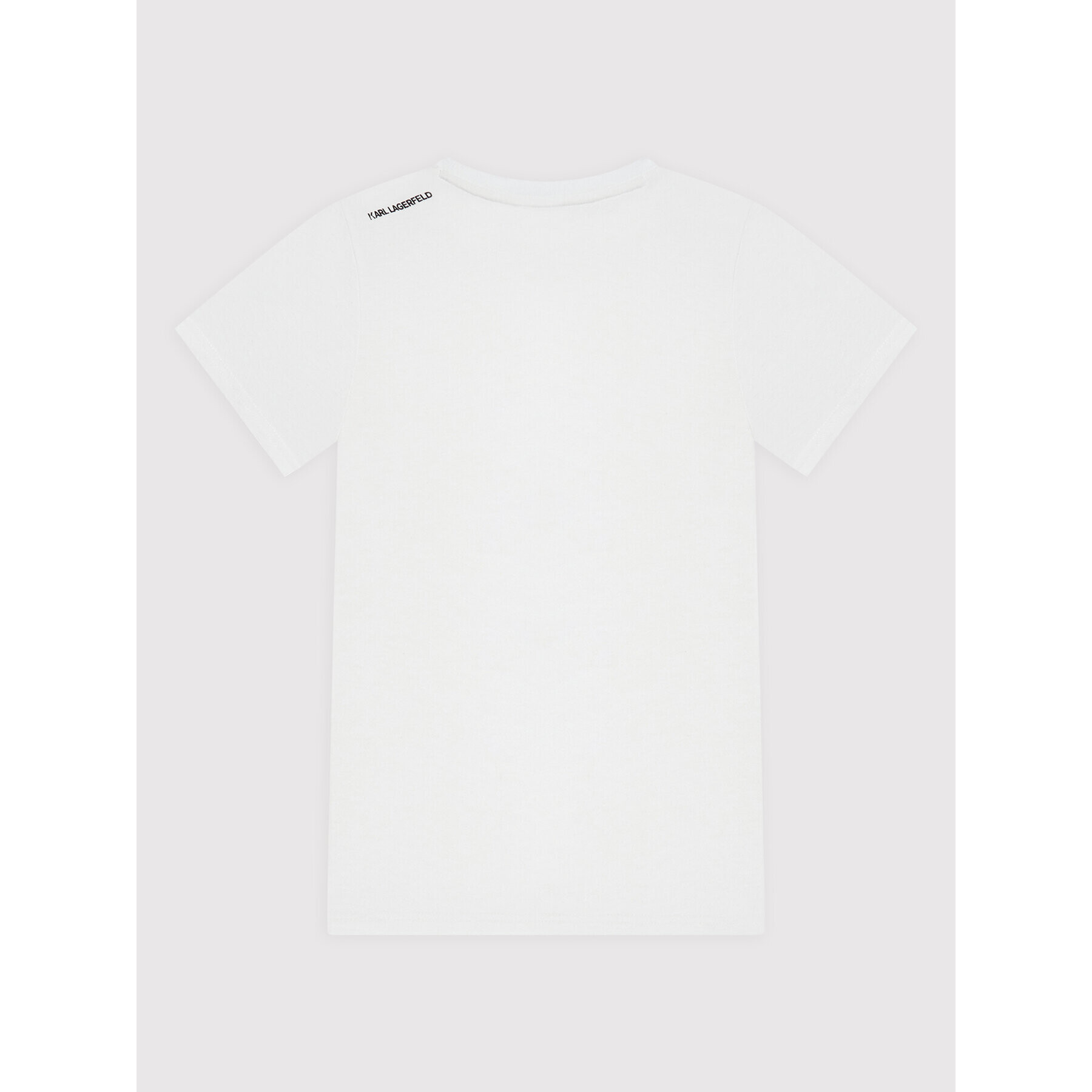 KARL LAGERFELD T-Shirt Z25332 D Bílá Regular Fit - Pepit.cz