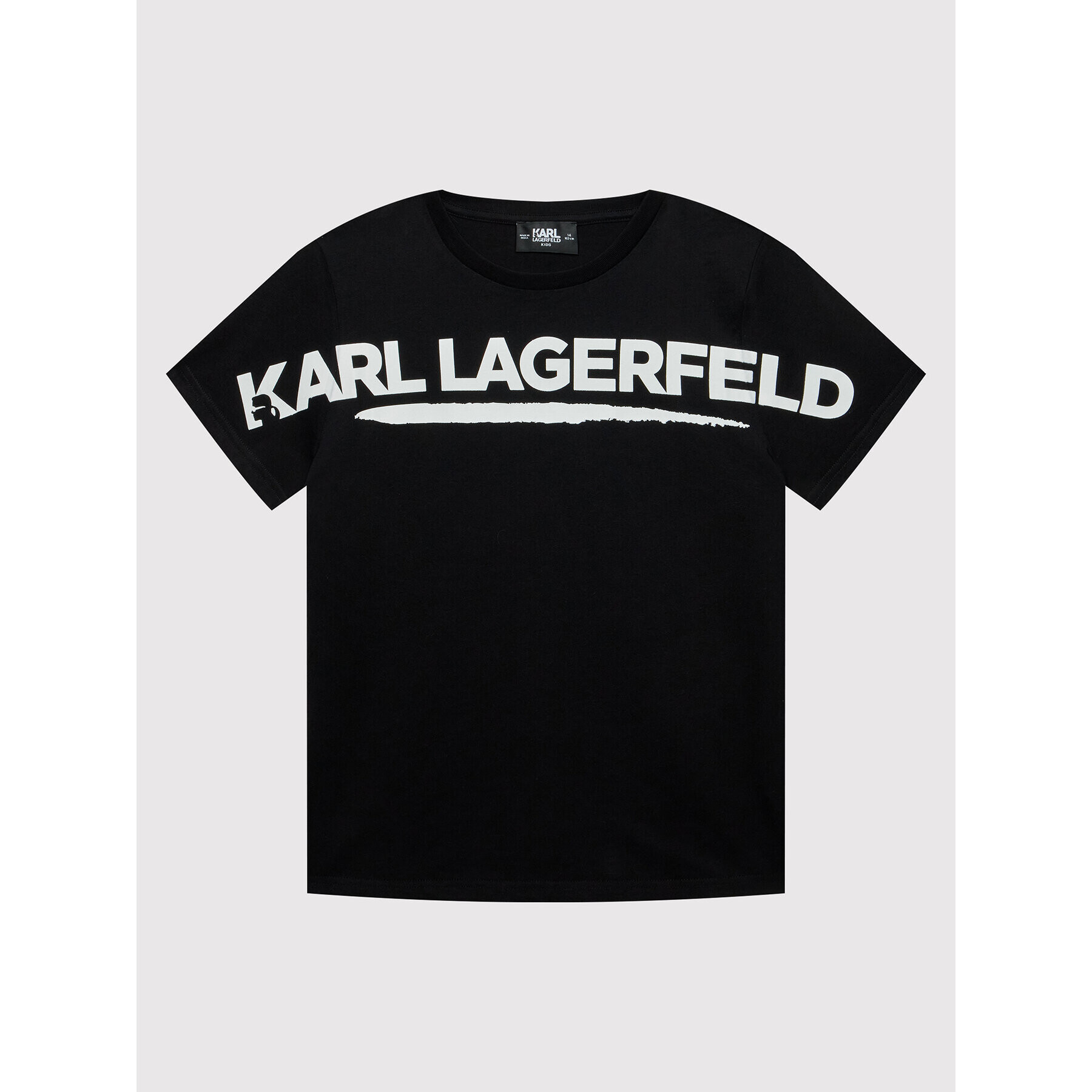 KARL LAGERFELD T-Shirt Z25336 D Černá Regular Fit - Pepit.cz