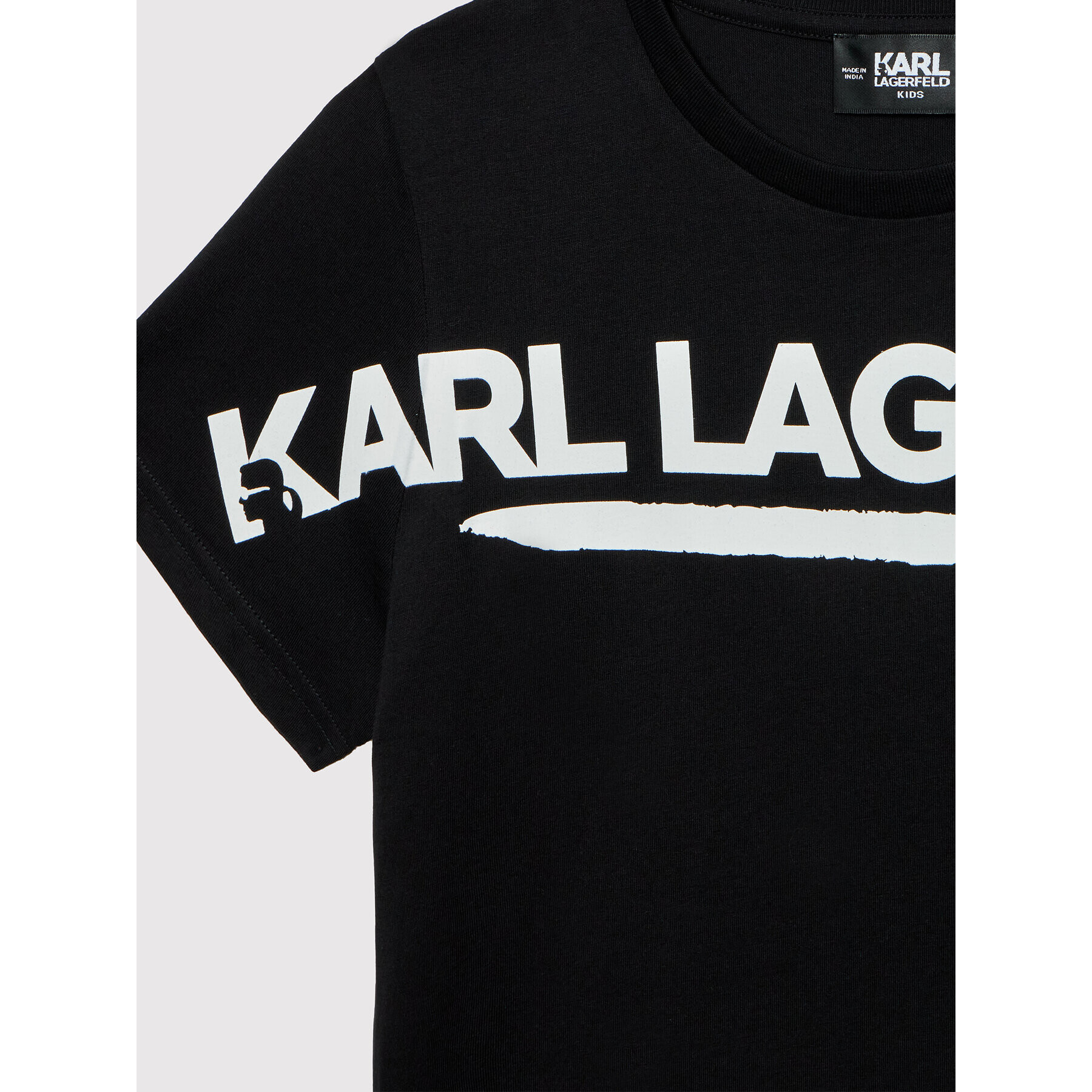 KARL LAGERFELD T-Shirt Z25336 D Černá Regular Fit - Pepit.cz