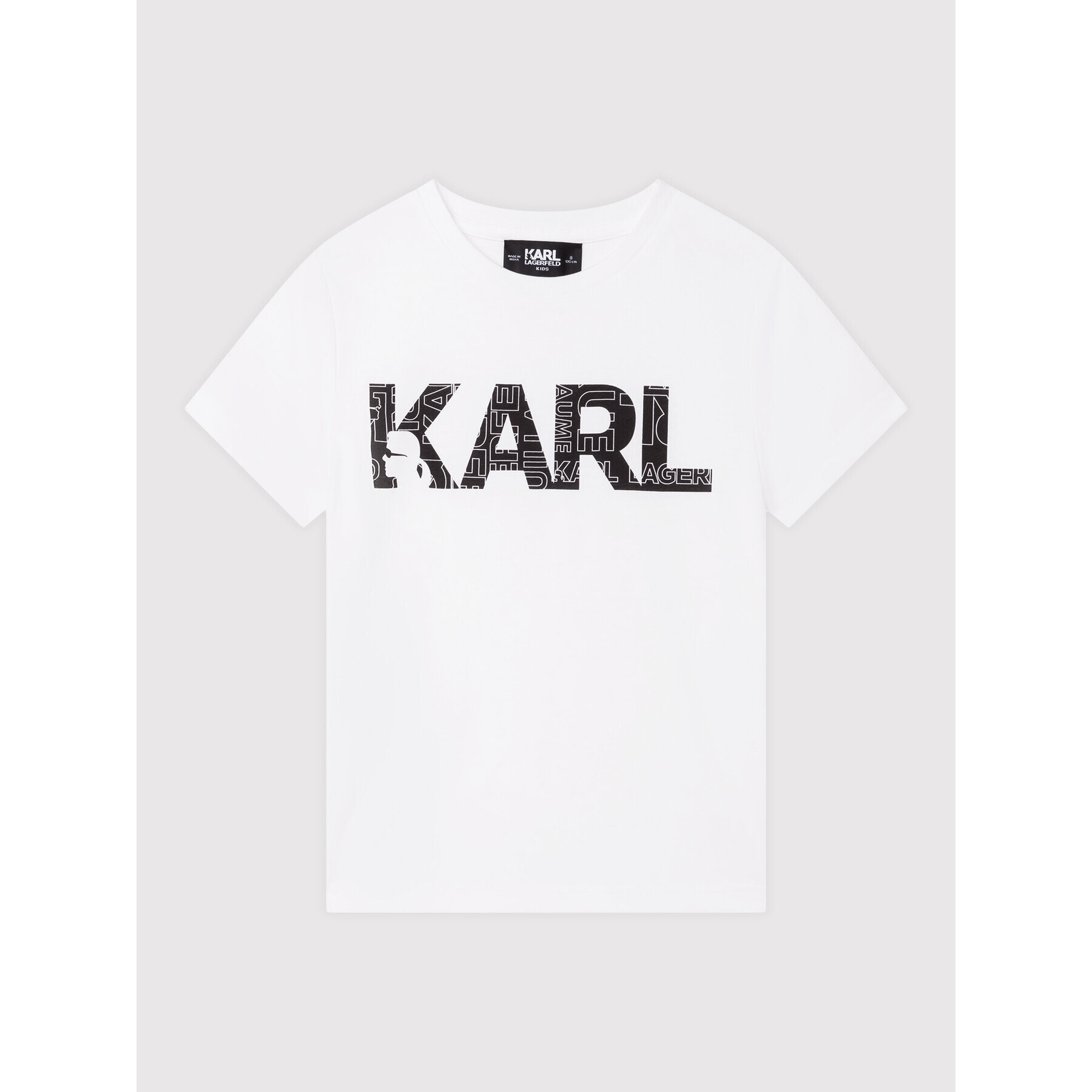 KARL LAGERFELD T-Shirt Z25358 M Bílá Regular Fit - Pepit.cz