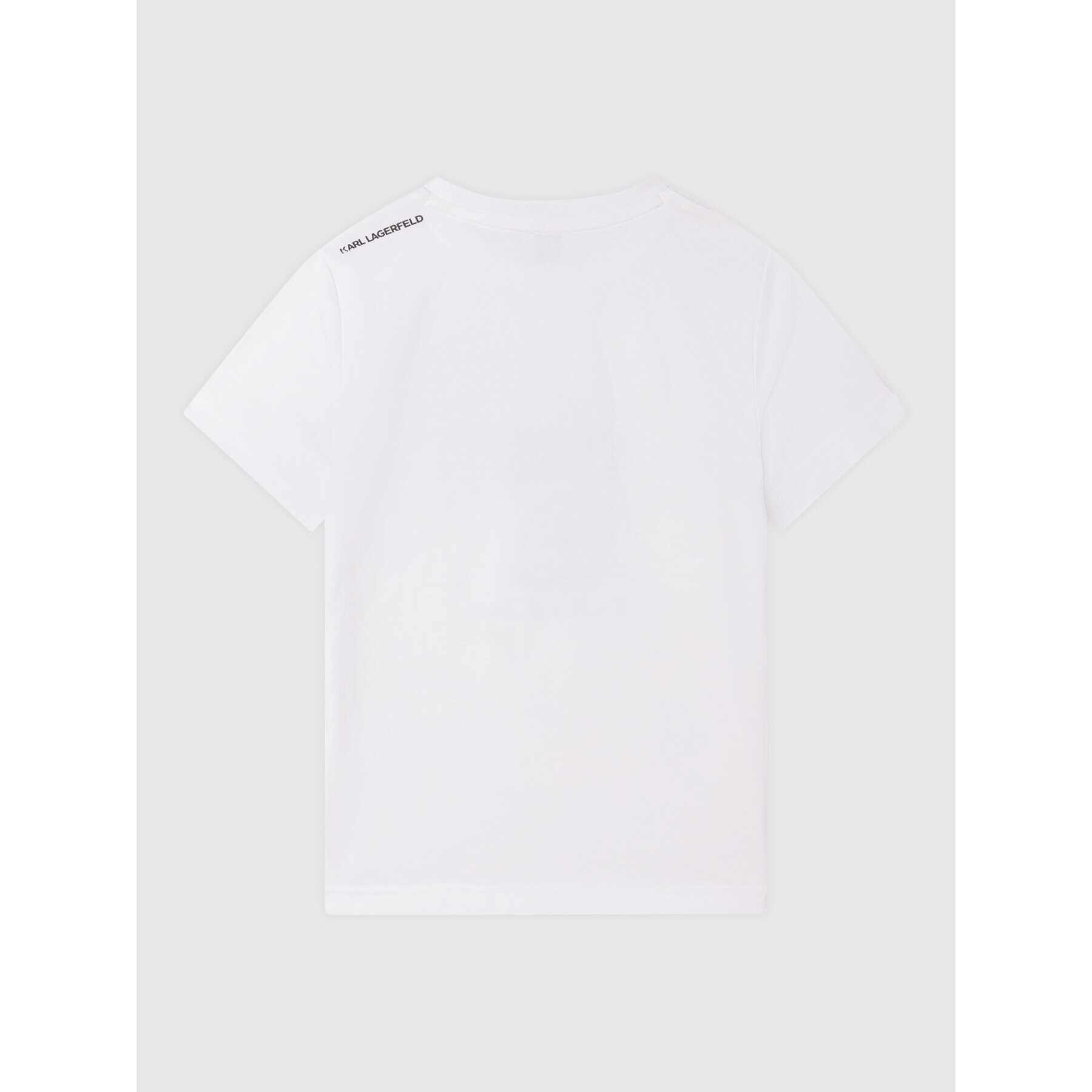 KARL LAGERFELD T-Shirt Z25364 M Bílá Regular Fit - Pepit.cz