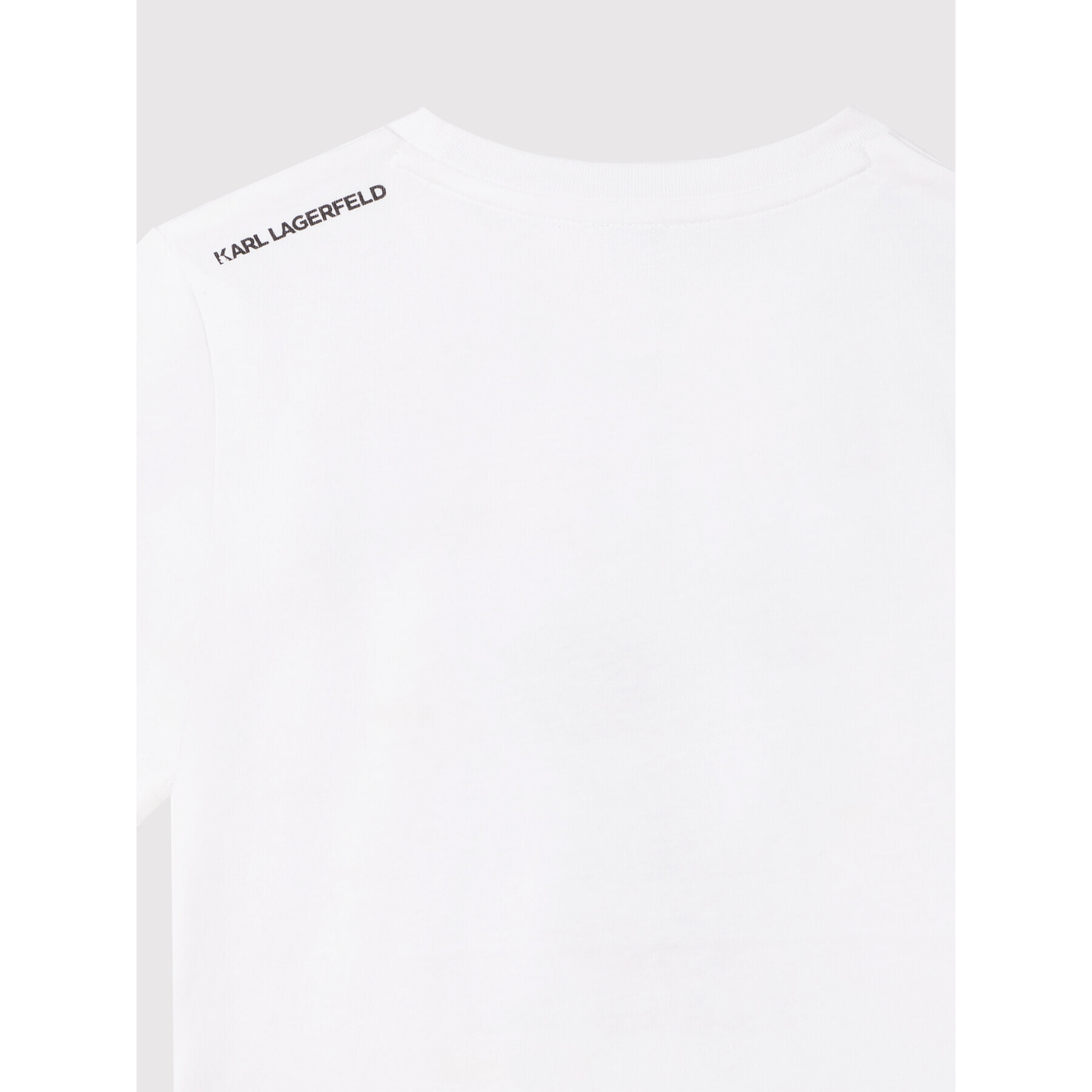 KARL LAGERFELD T-Shirt Z25364 M Bílá Regular Fit - Pepit.cz