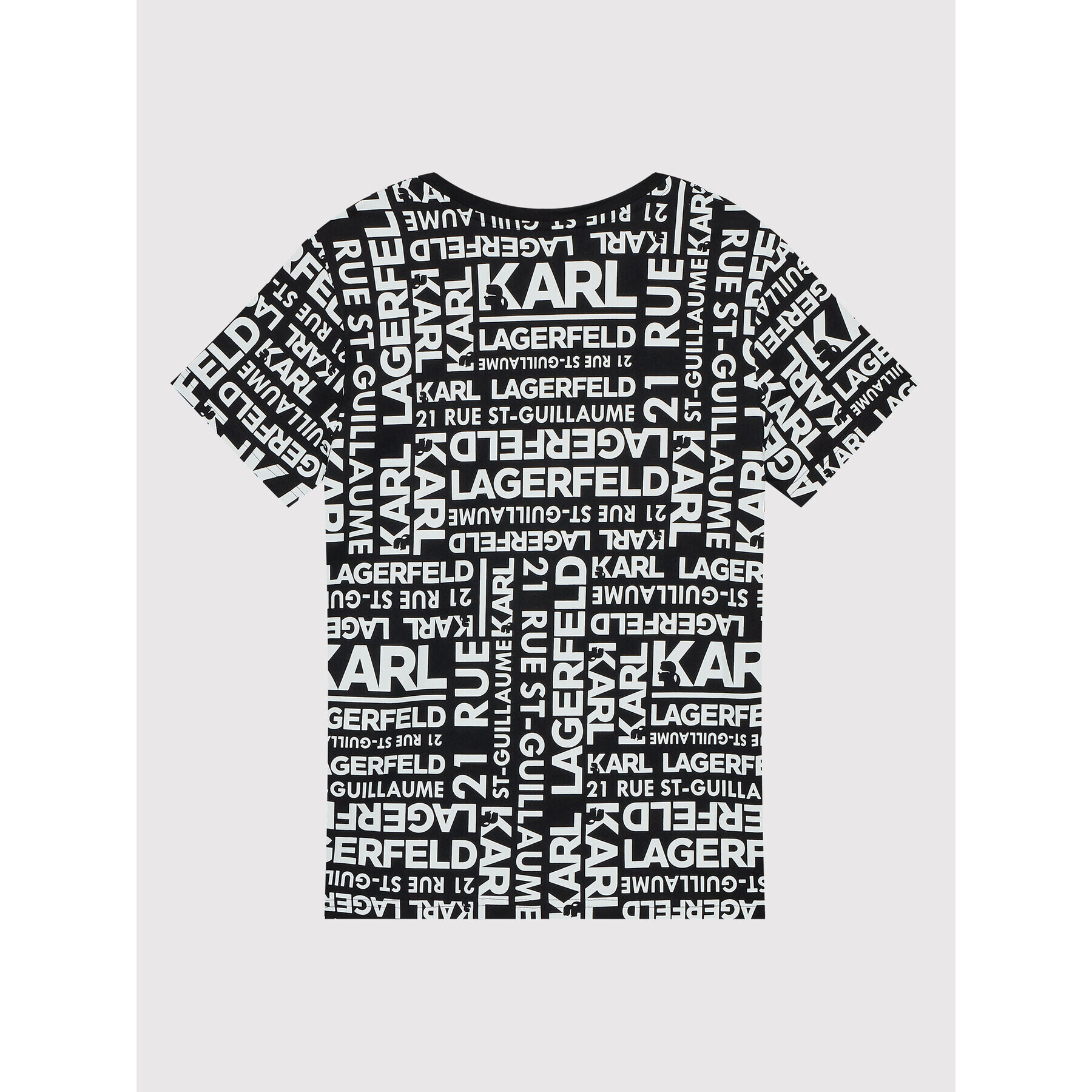 KARL LAGERFELD T-Shirt Z25367 S Černá Regular Fit - Pepit.cz