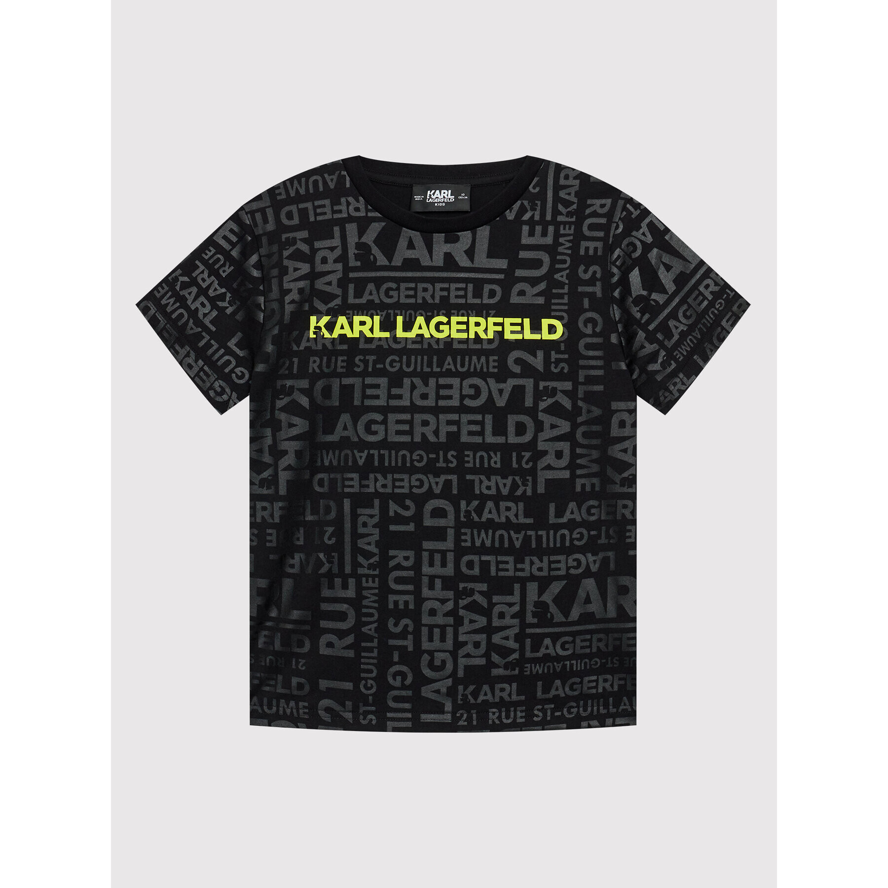 KARL LAGERFELD T-Shirt Z25367 S Černá Regular Fit - Pepit.cz