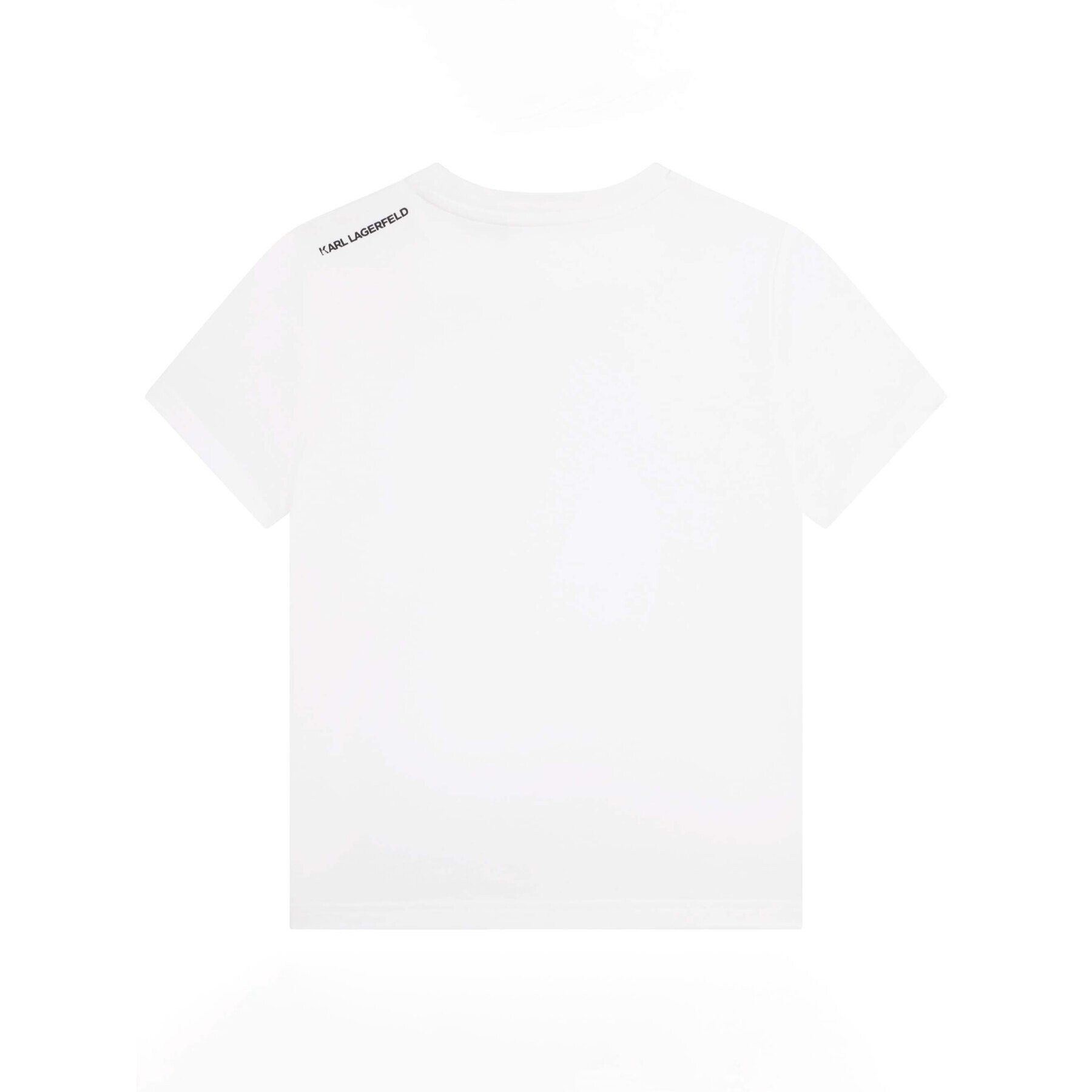 KARL LAGERFELD T-Shirt Z25391 D Bílá Regular Fit - Pepit.cz