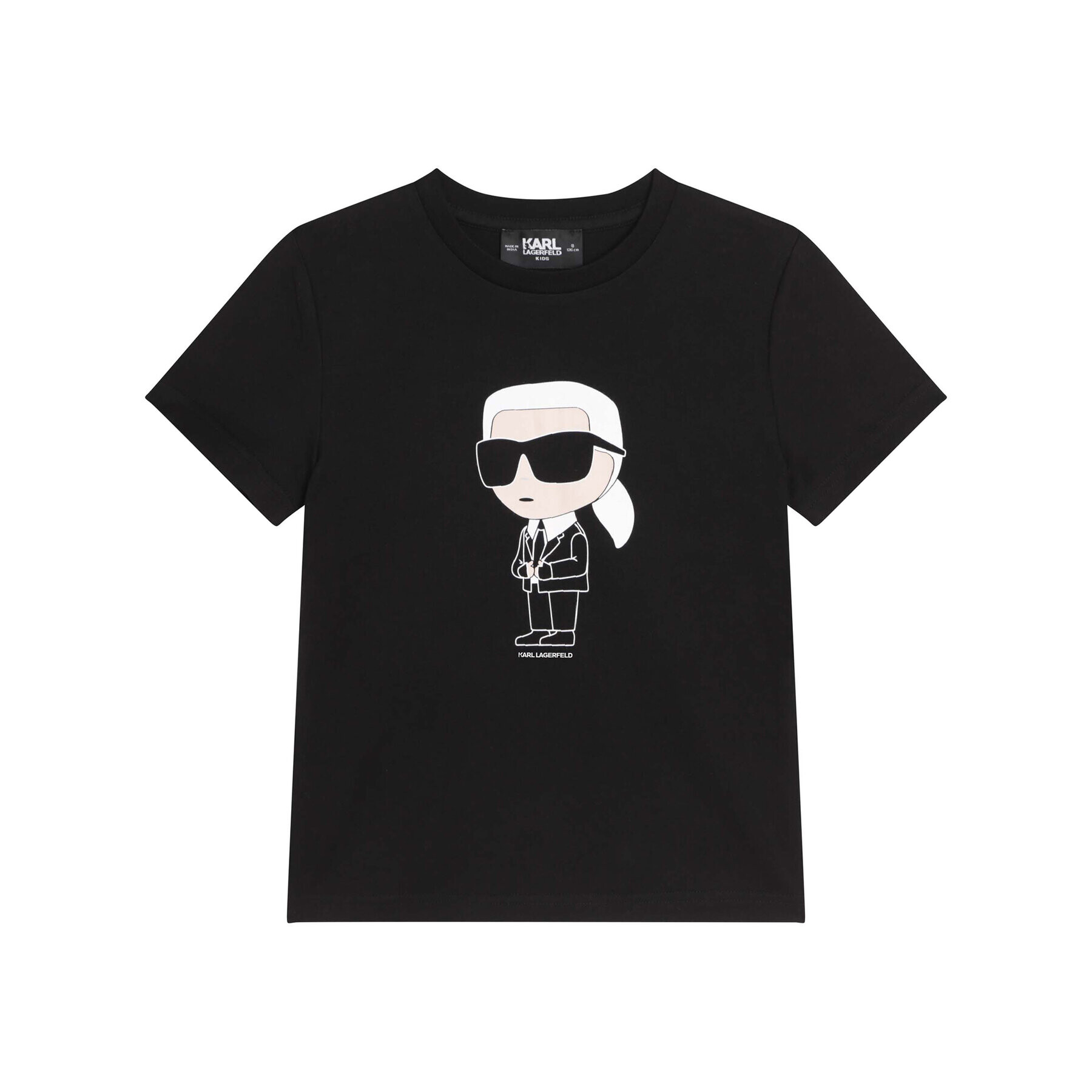 KARL LAGERFELD T-Shirt Z25391 D Černá Regular Fit - Pepit.cz