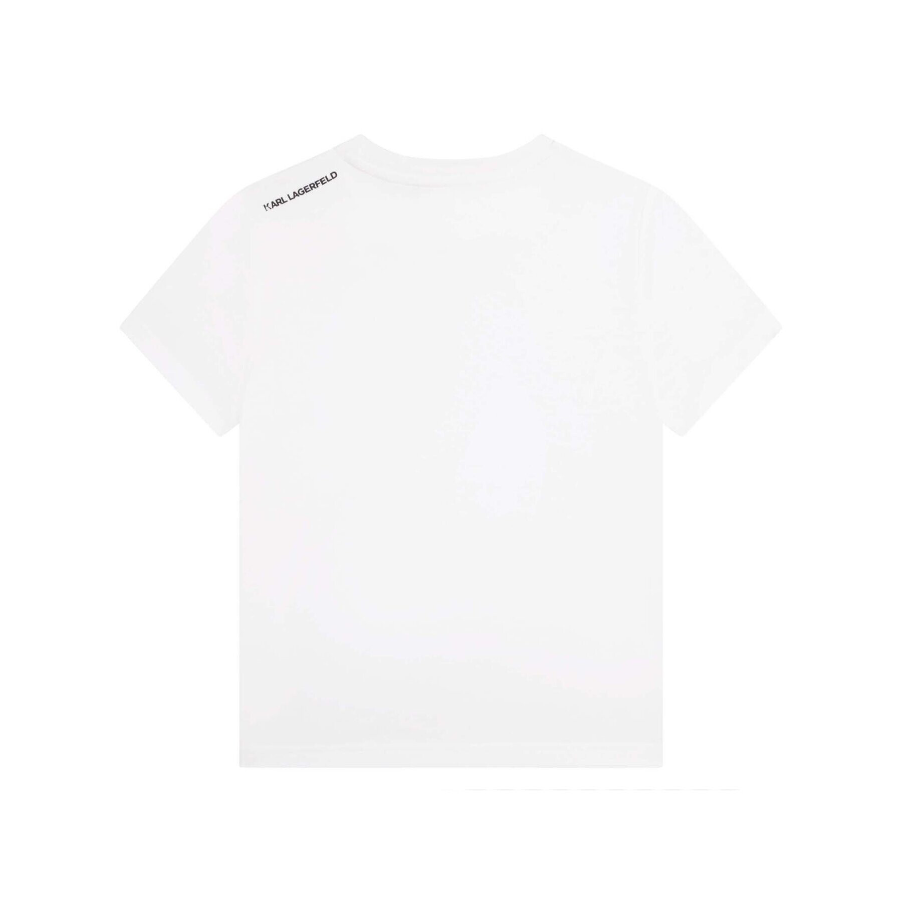 KARL LAGERFELD T-Shirt Z25391 M Bílá Regular Fit - Pepit.cz