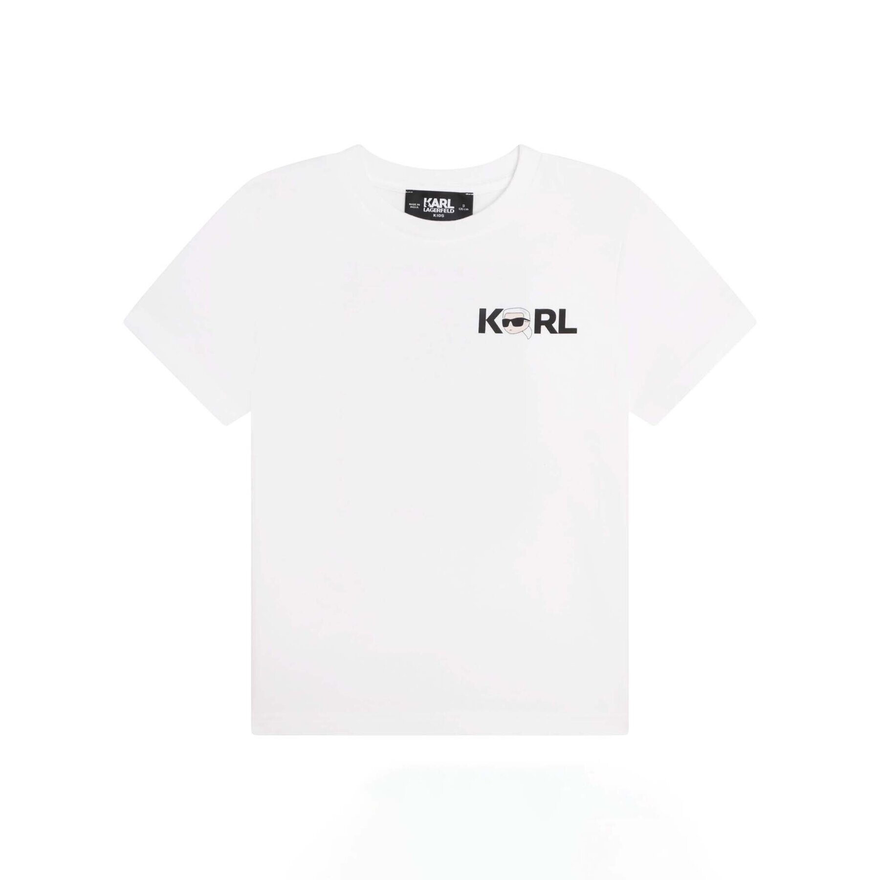 KARL LAGERFELD T-Shirt Z25394 S Bílá Regular Fit - Pepit.cz