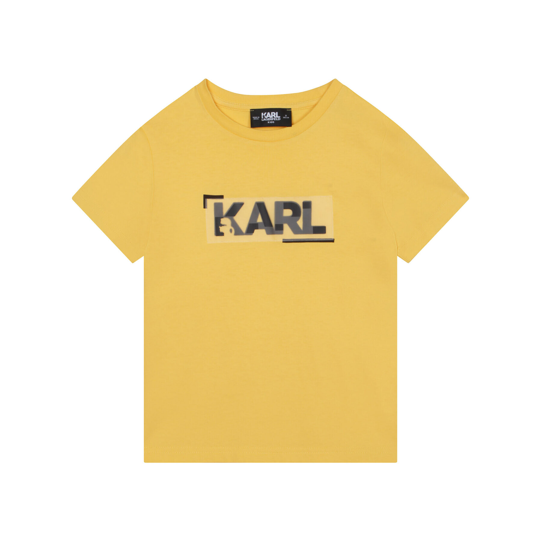 KARL LAGERFELD T-Shirt Z25397 M Žlutá Regular Fit - Pepit.cz