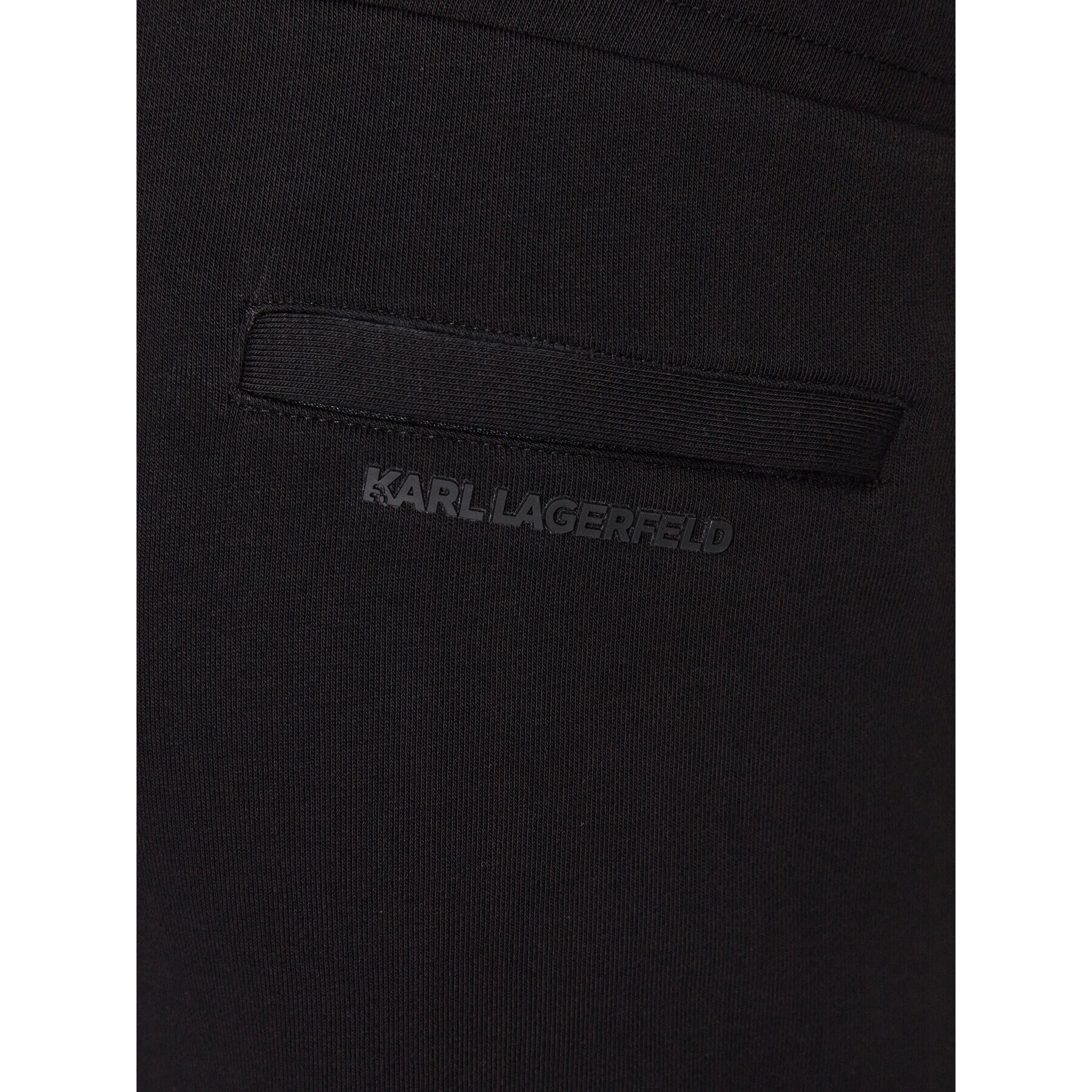 KARL LAGERFELD Teplákové kalhoty 705007 532900 Černá Regular Fit - Pepit.cz