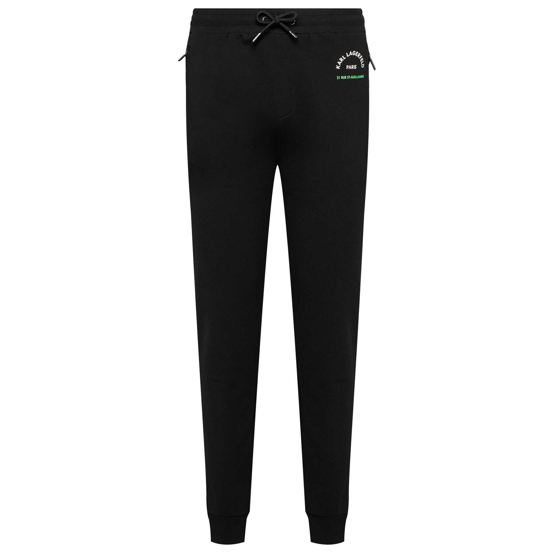 KARL LAGERFELD Teplákové kalhoty Sweat Pants 705092 511910 Černá Regular Fit - Pepit.cz