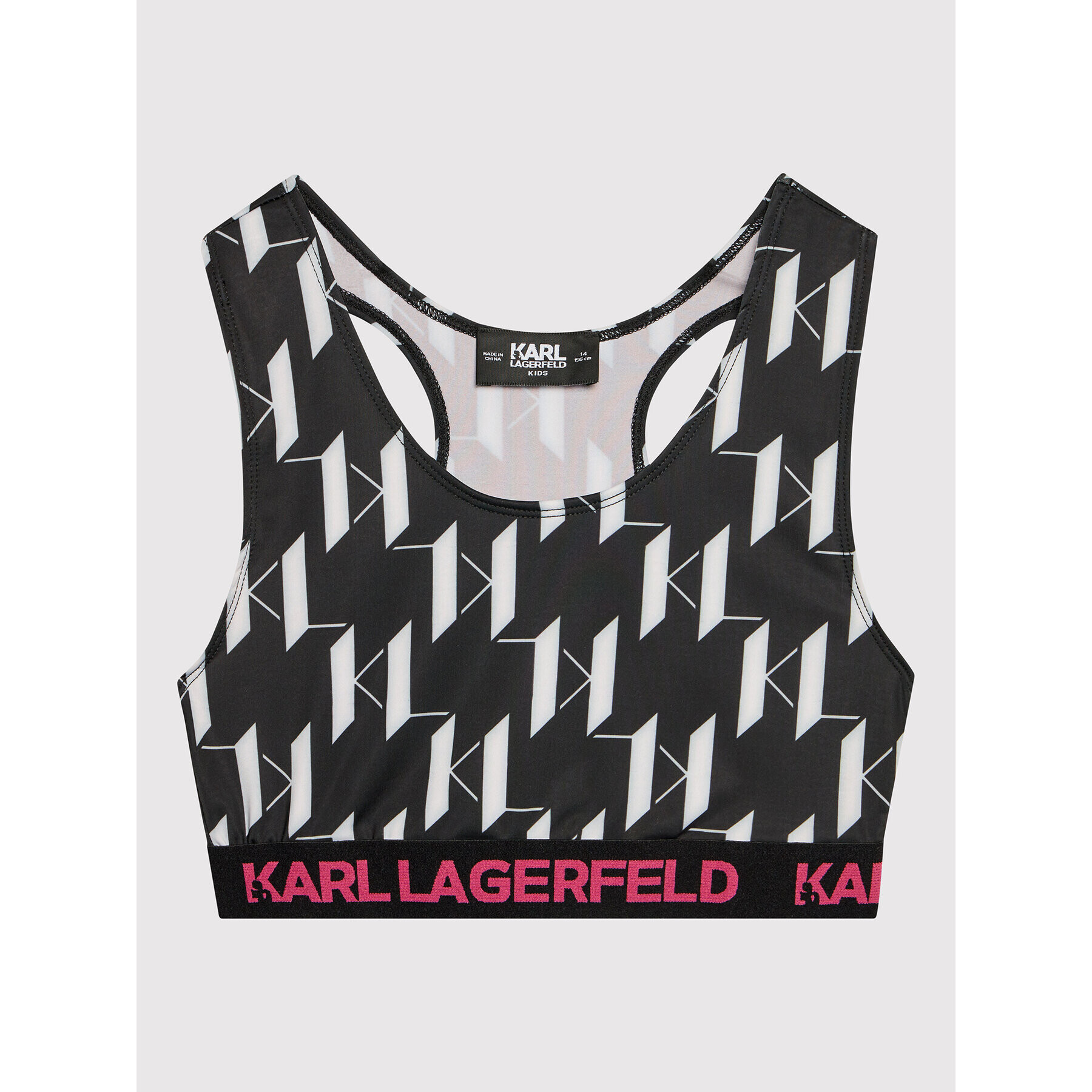 KARL LAGERFELD Top Z15350 D Černá Slim Fit - Pepit.cz