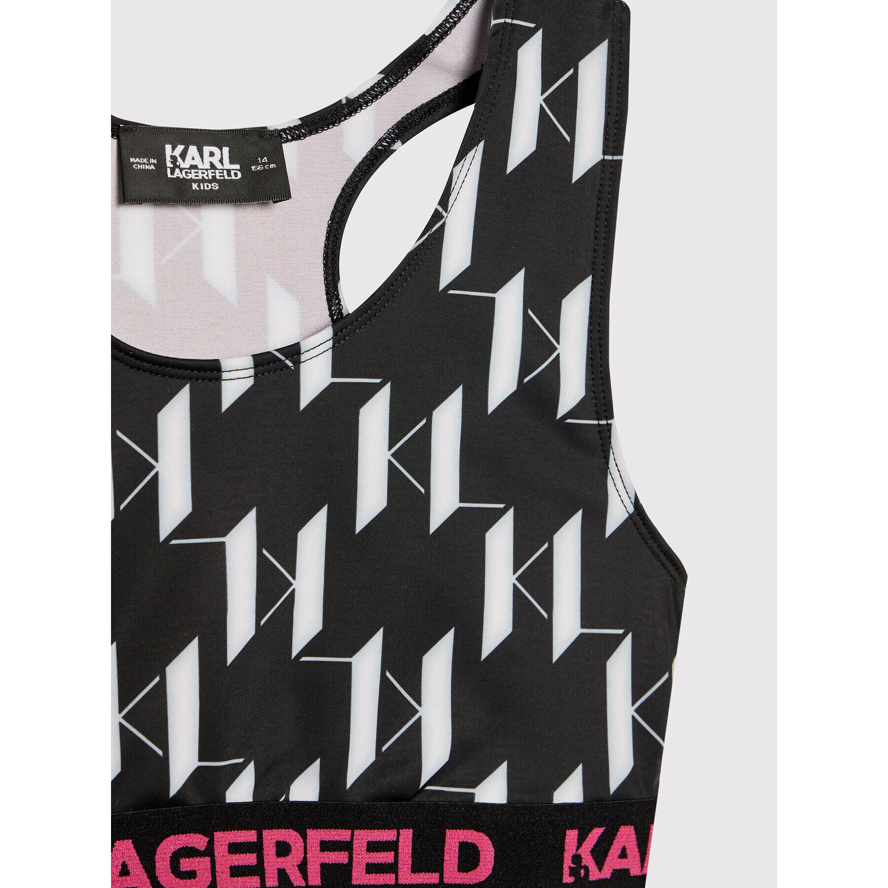 KARL LAGERFELD Top Z15350 D Černá Slim Fit - Pepit.cz