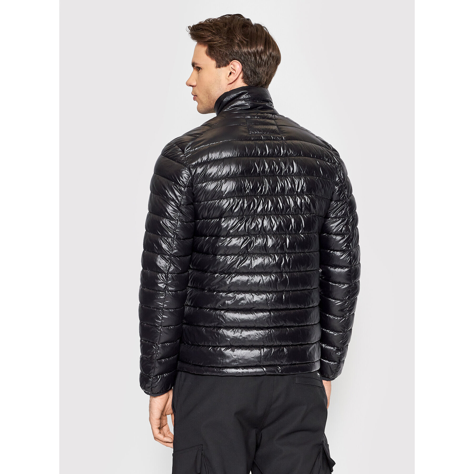 KARL LAGERFELD Vatovaná bunda Blouson 505022 521590 Černá Regular Fit - Pepit.cz