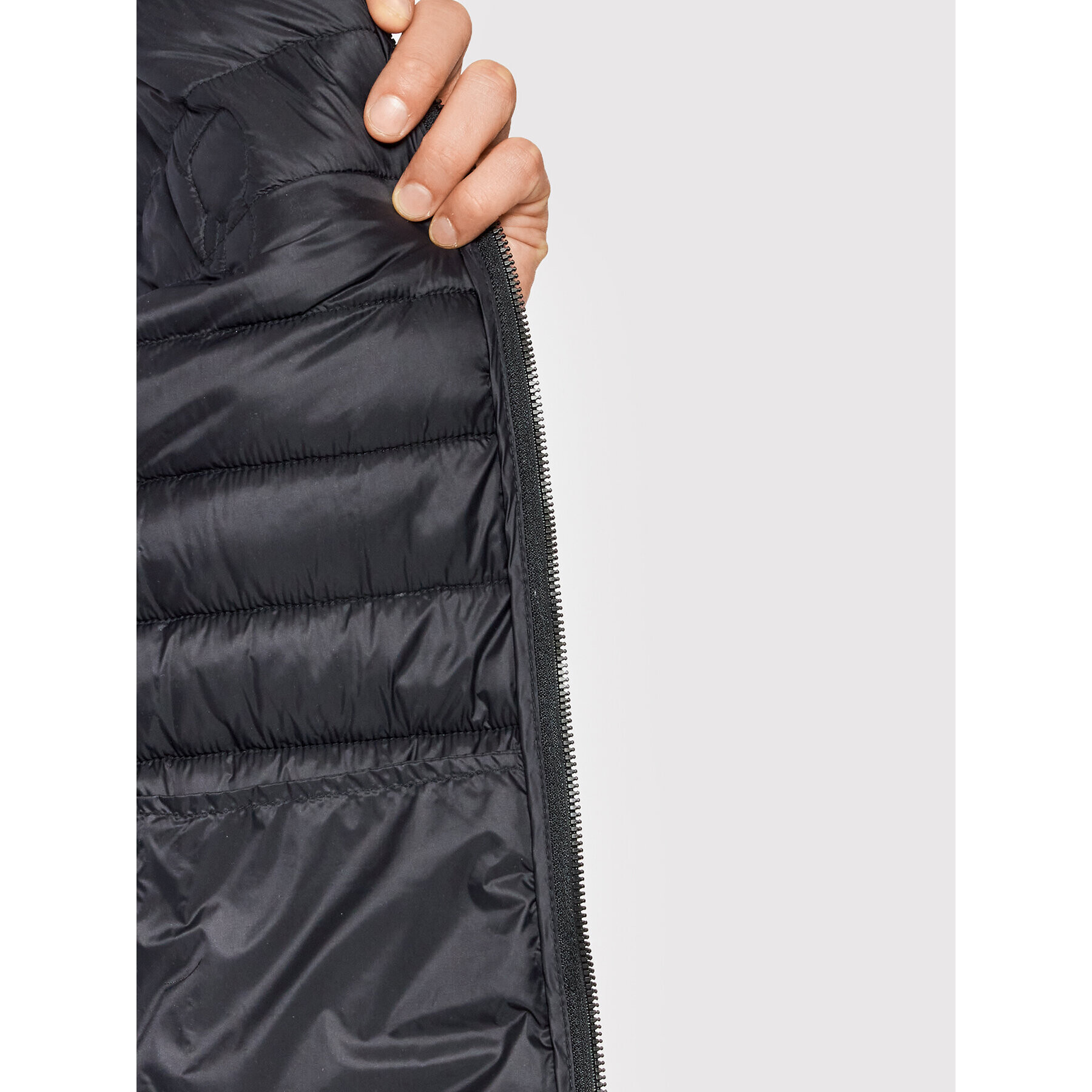 KARL LAGERFELD Vatovaná bunda Blouson 505022 521590 Černá Regular Fit - Pepit.cz