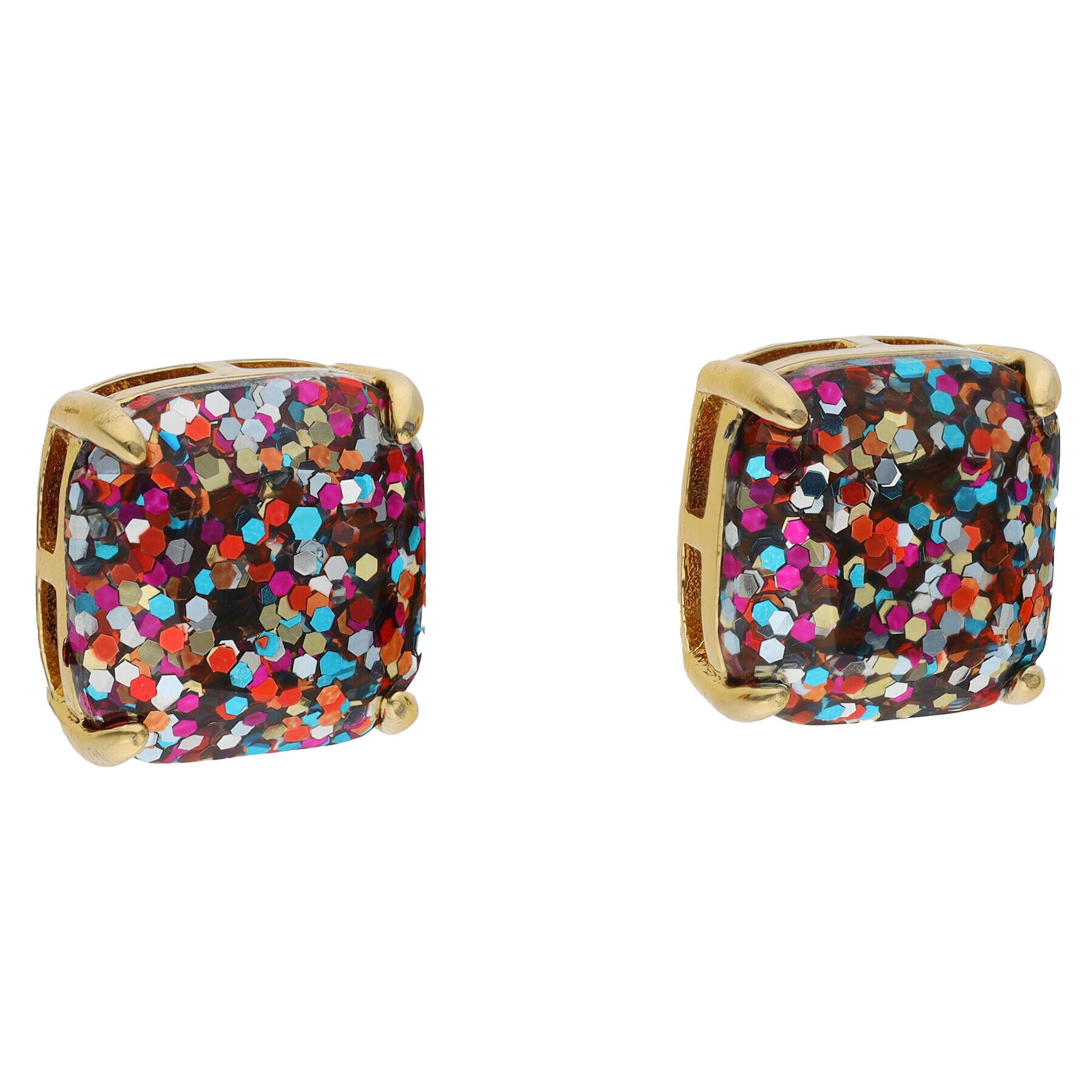 Kate Spade Naušnice Small Square Studs WBRU9356 Barevná - Pepit.cz