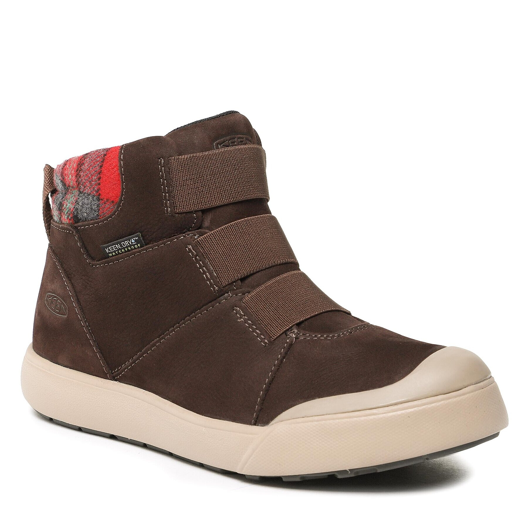 Keen Polokozačky Elle Winter Mid Wp 1026714 Hnědá - Pepit.cz