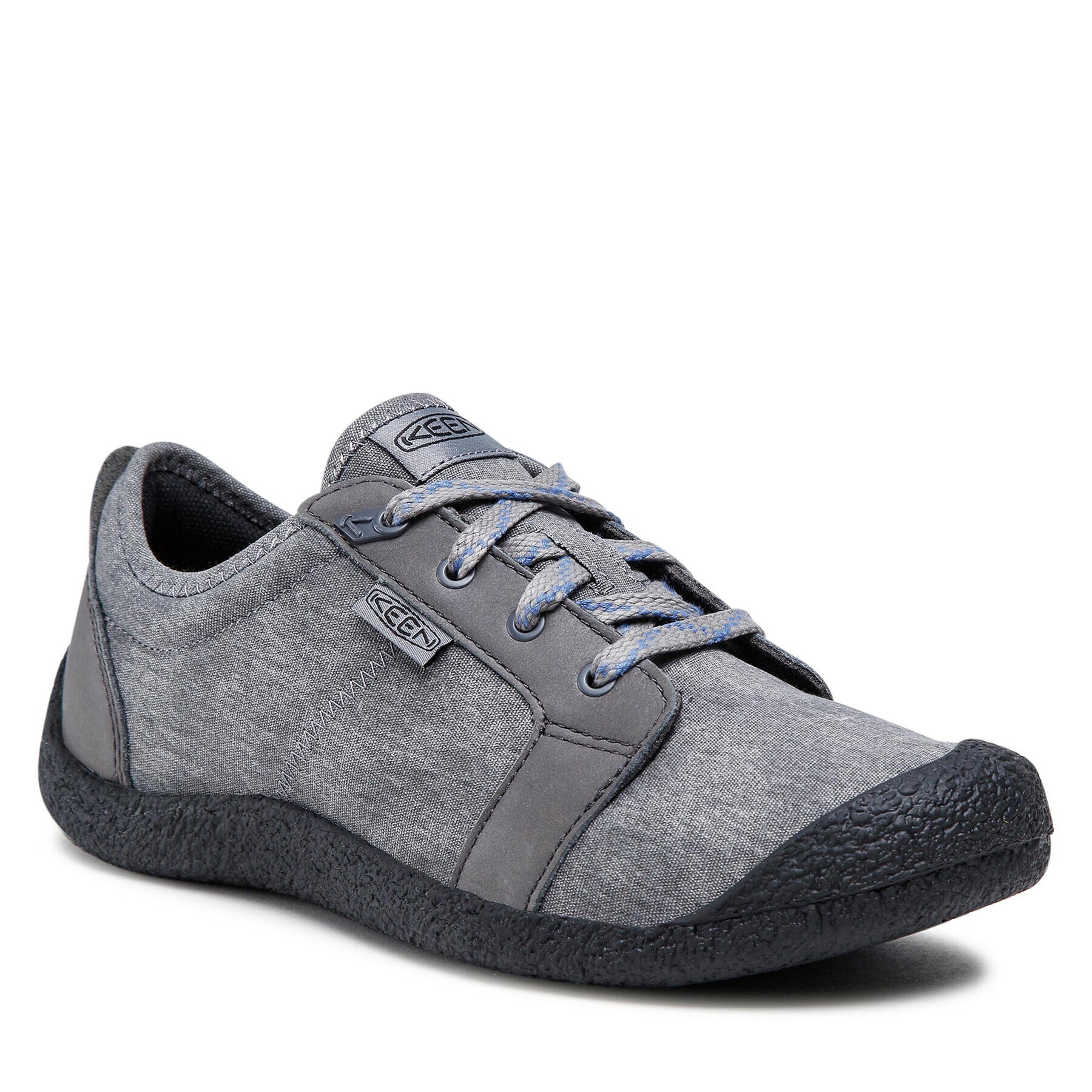 Keen Polobotky Howser Canvas Lace-Up 1026144 Šedá - Pepit.cz