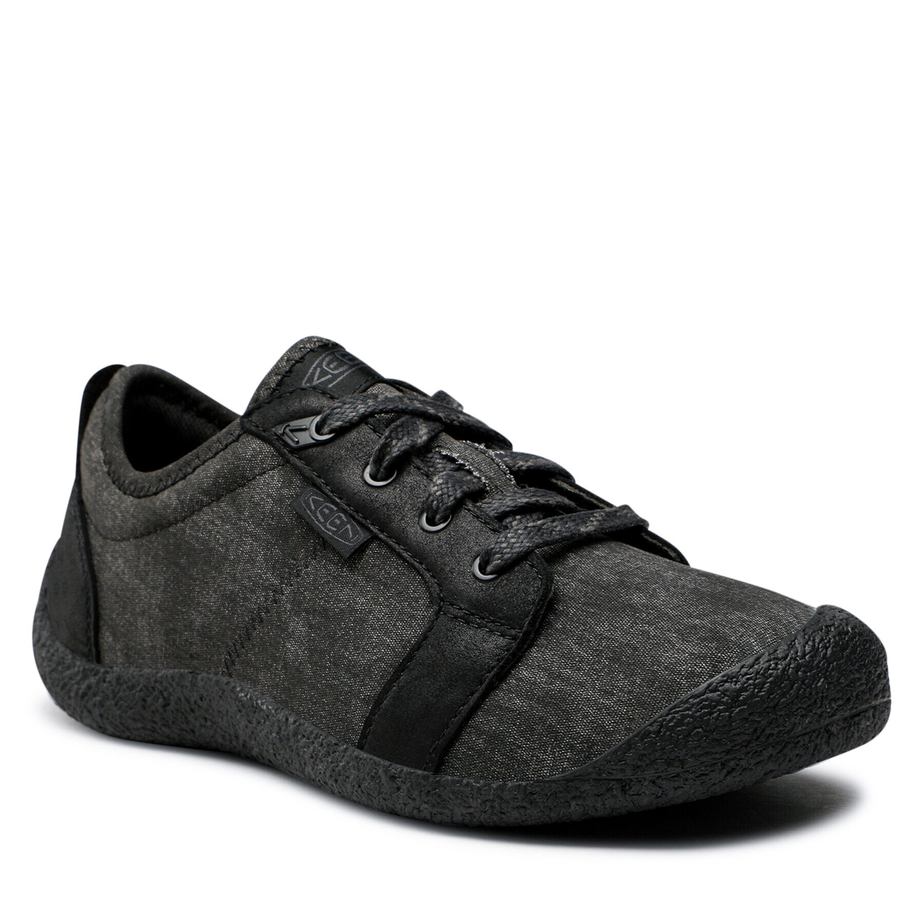 Keen Polobotky Howser Canvas Lace-Up 1026145 Černá - Pepit.cz