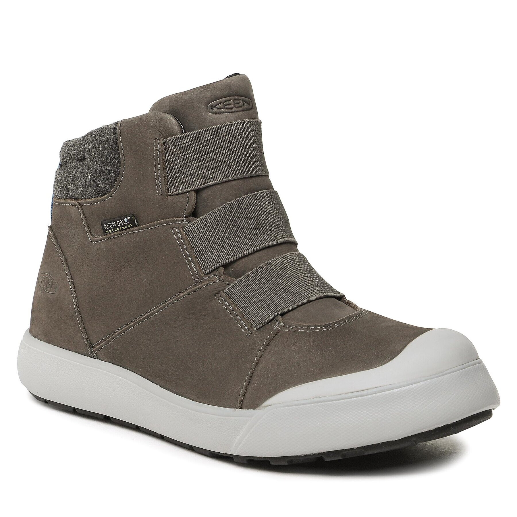 Keen Polokozačky Elle Winter Mid Wp 1026713 Šedá - Pepit.cz