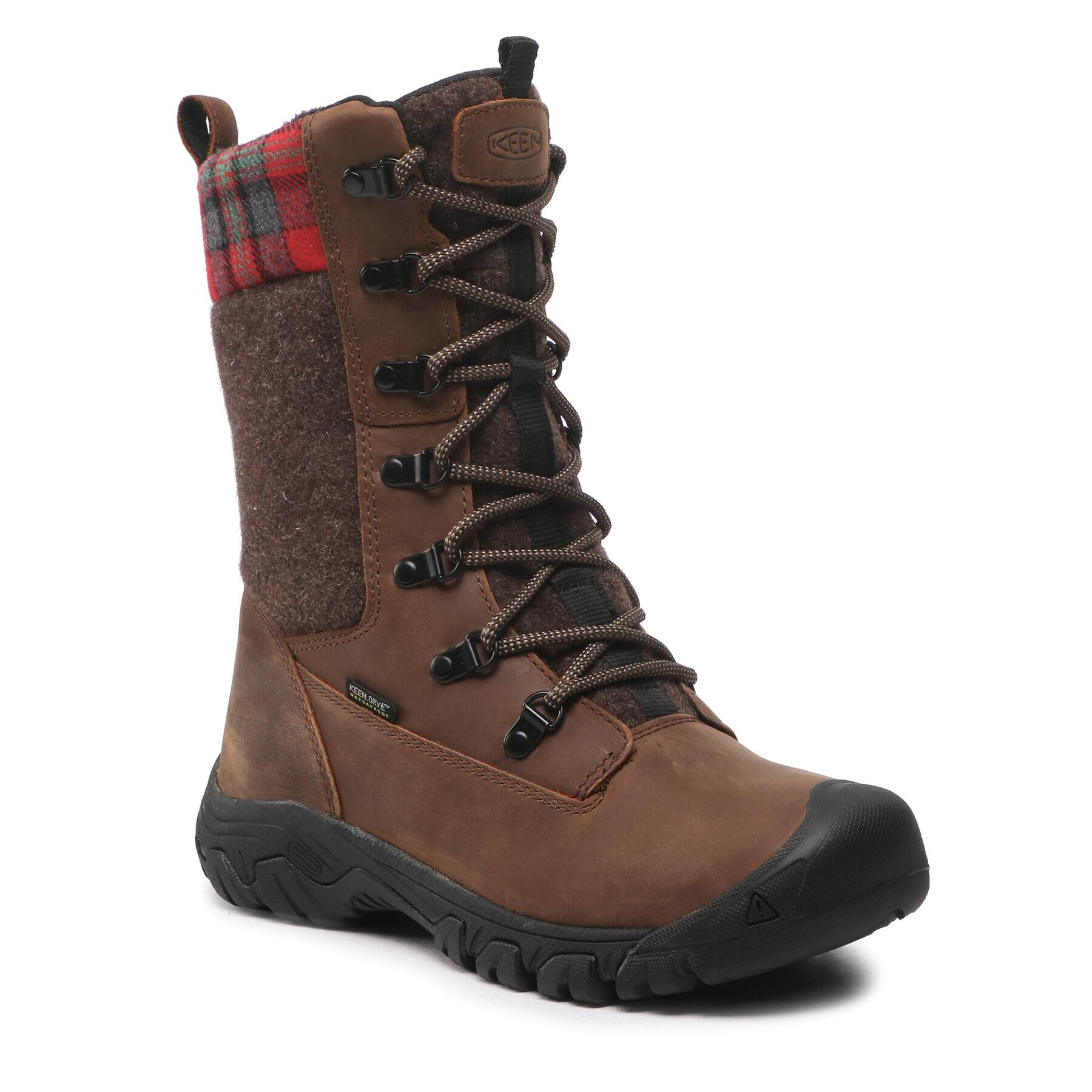 Keen Sněhule Greta Tall Boot Wp 1026599 Hnědá - Pepit.cz