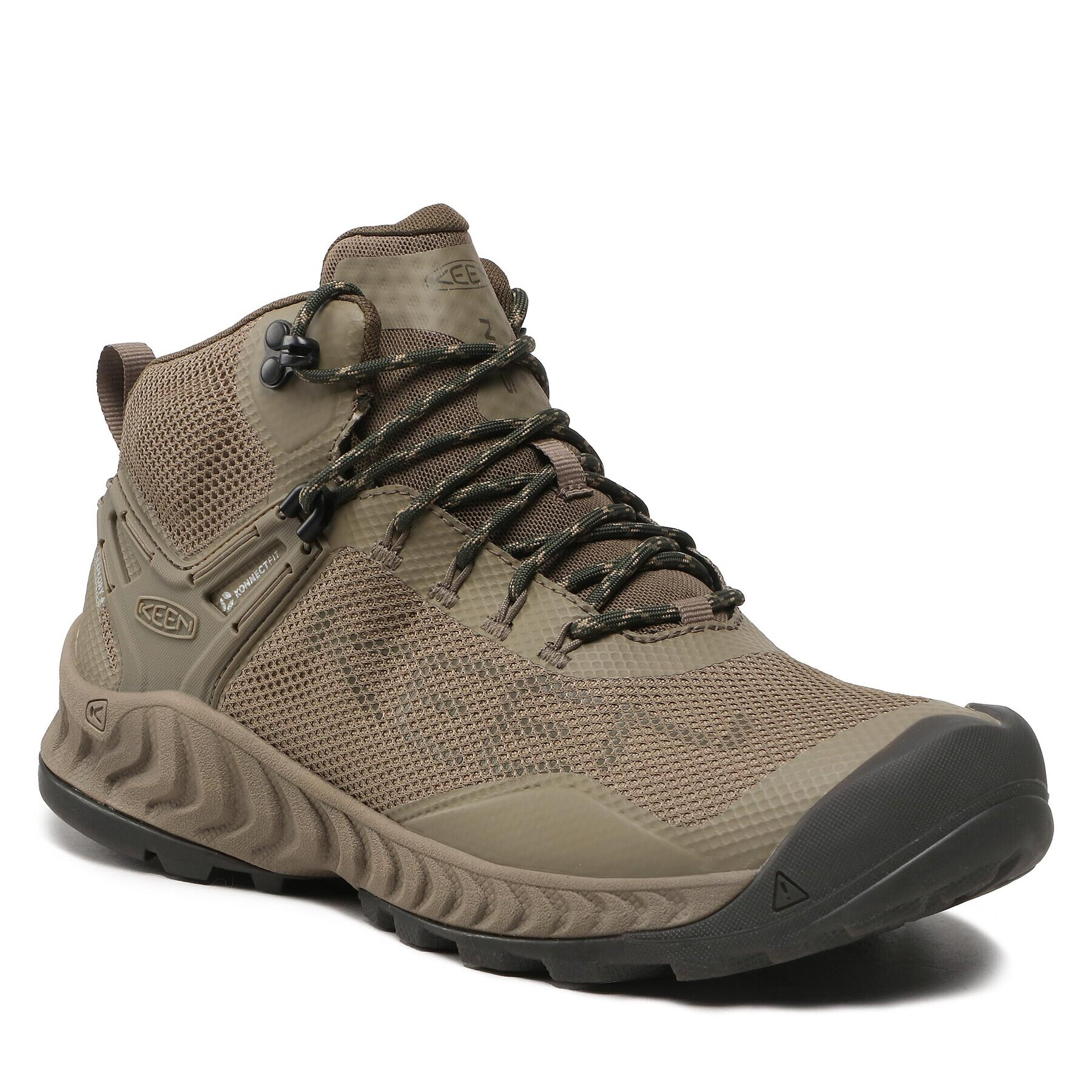 Keen Trekingová obuv Nxis Evo Mid Wp 1026679 Khaki - Pepit.cz