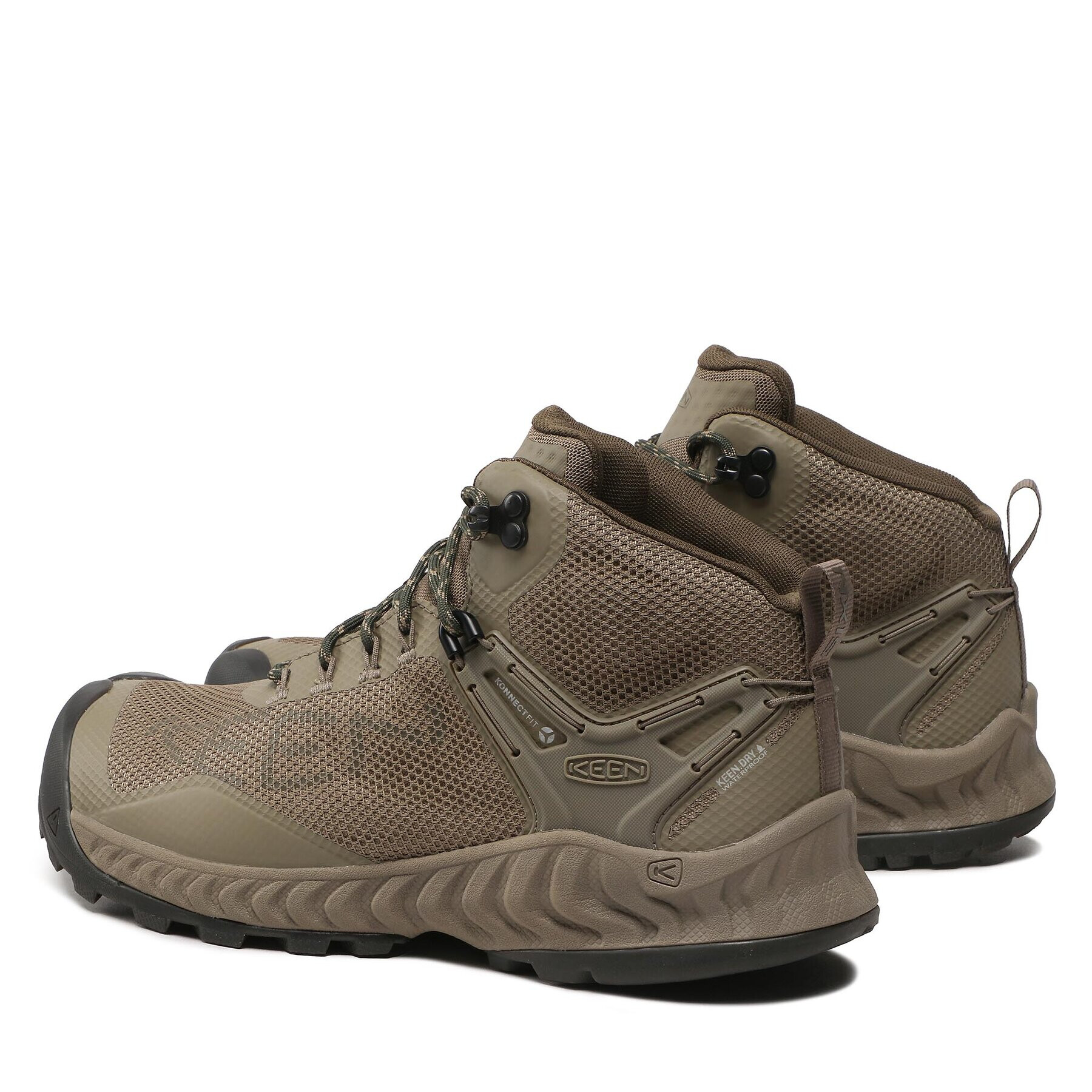 Keen Trekingová obuv Nxis Evo Mid Wp 1026679 Khaki - Pepit.cz