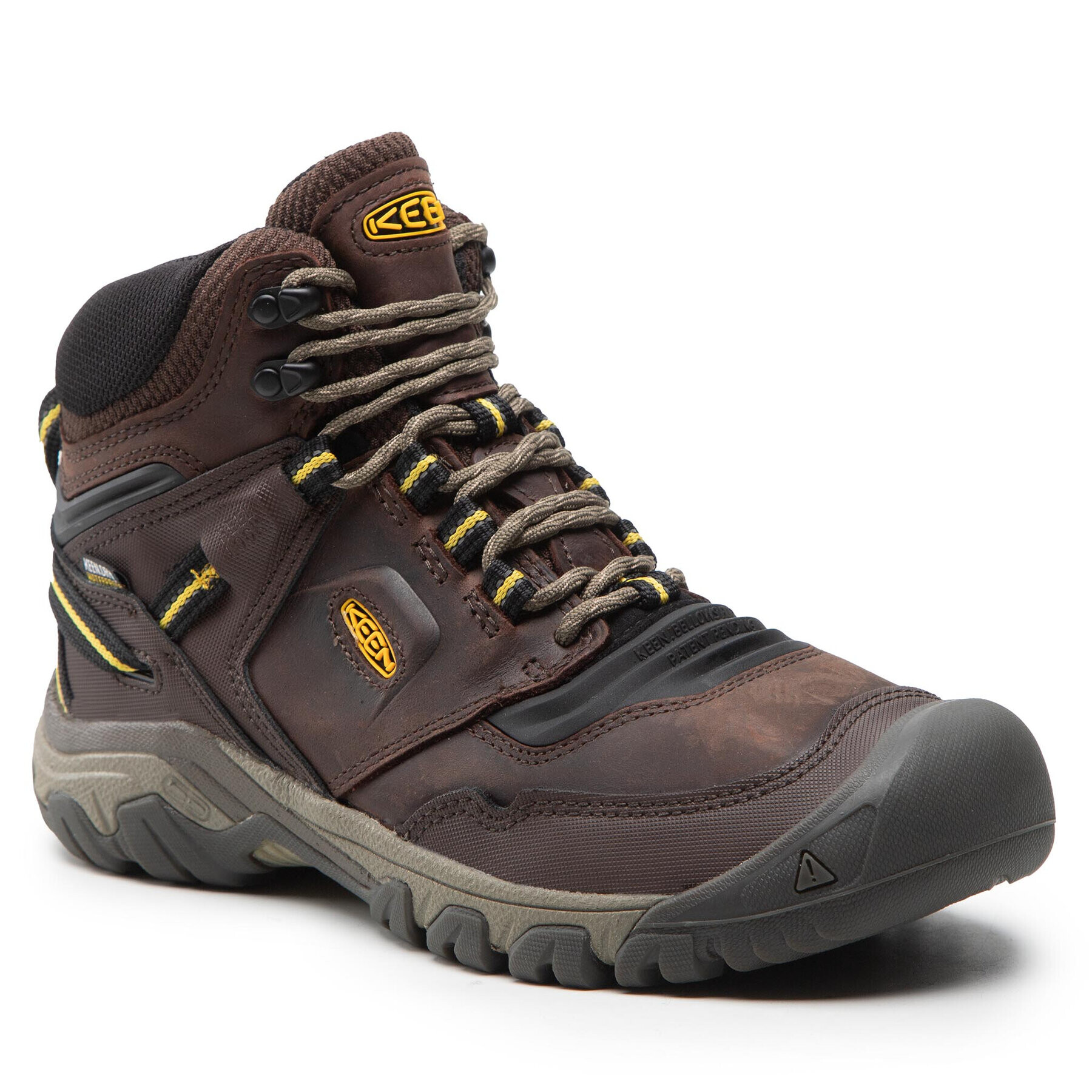 Keen Trekingová obuv Ridge Flex Mid Wp M 1026614 Hnědá - Pepit.cz