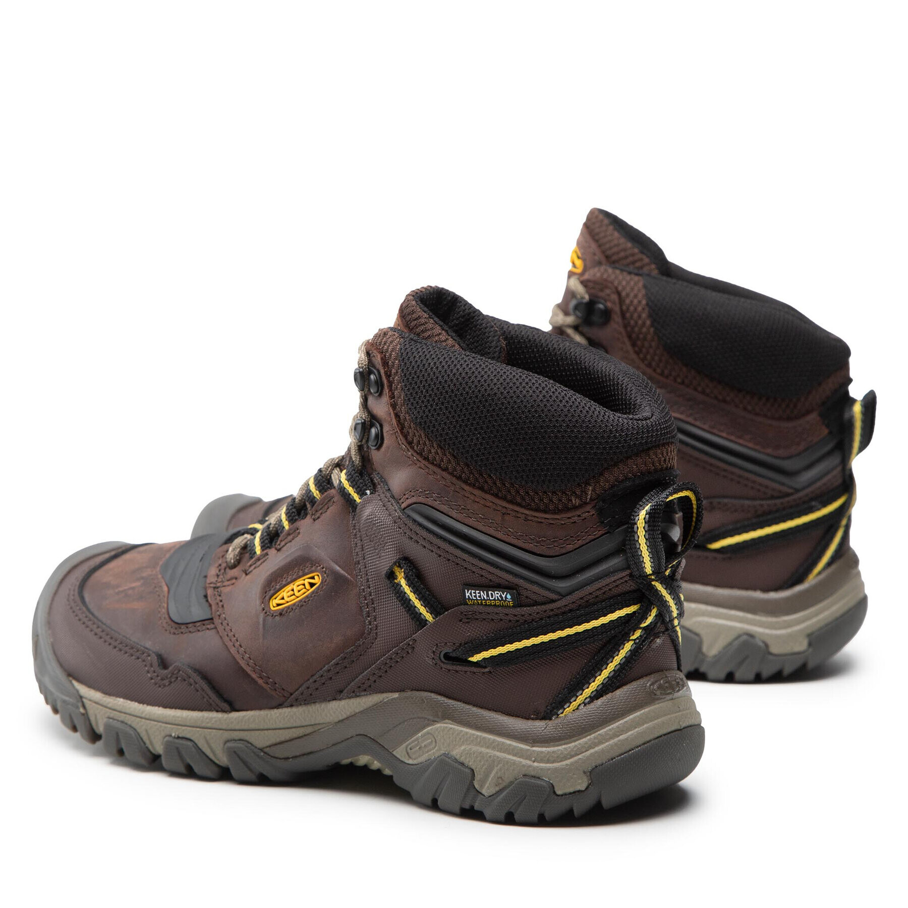 Keen Trekingová obuv Ridge Flex Mid Wp M 1026614 Hnědá - Pepit.cz