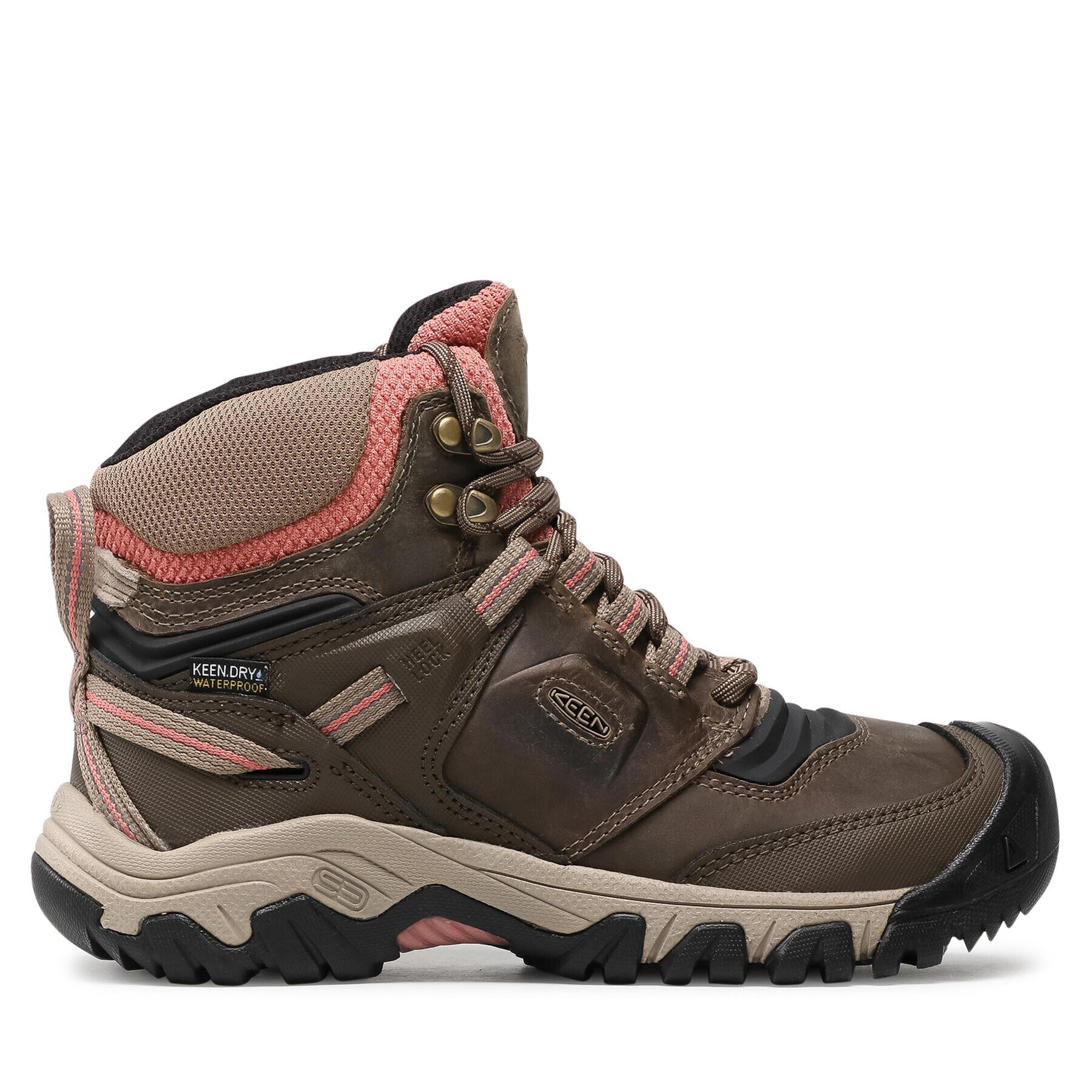 Keen Trekingová obuv Ridge Flex Mid Wp W 1024921 Hnědá - Pepit.cz