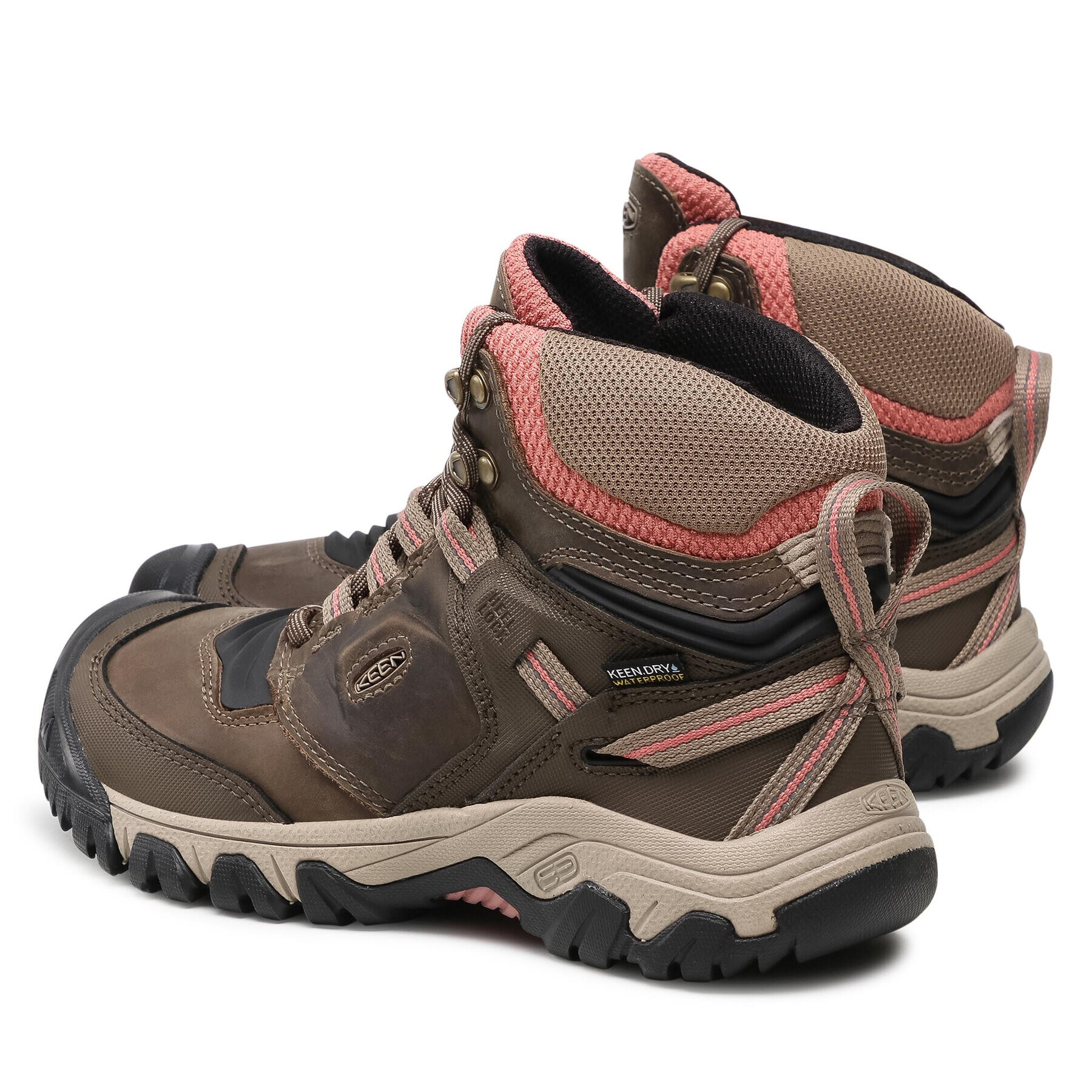 Keen Trekingová obuv Ridge Flex Mid Wp W 1024921 Hnědá - Pepit.cz