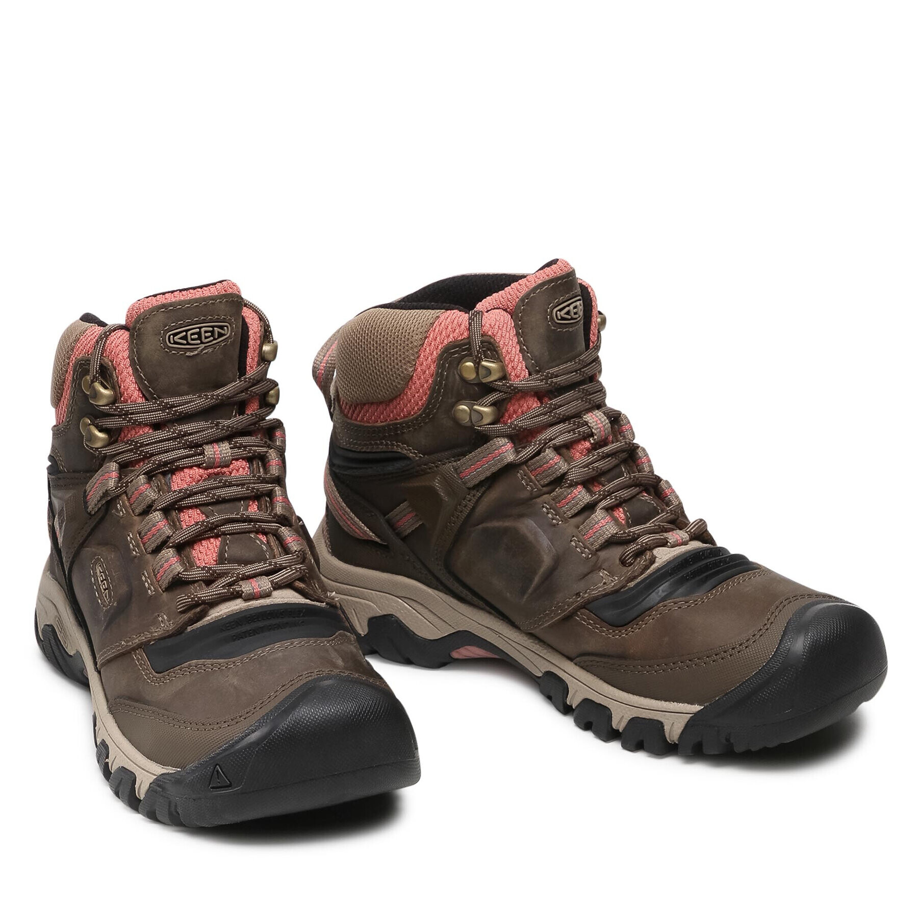 Keen Trekingová obuv Ridge Flex Mid Wp W 1024921 Hnědá - Pepit.cz