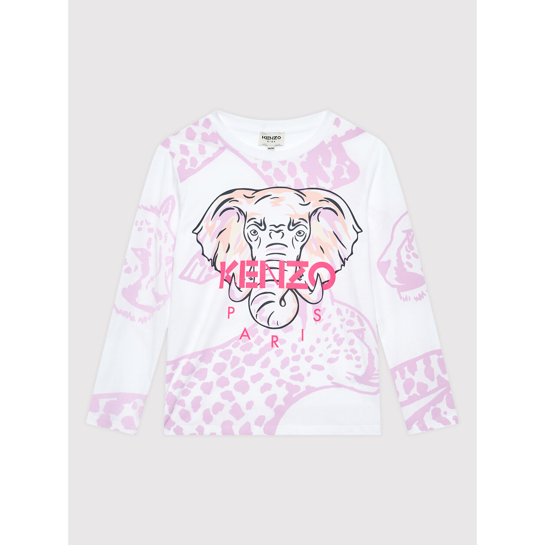 Kenzo Kids Halenka K15553 D Bílá Regular Fit - Pepit.cz